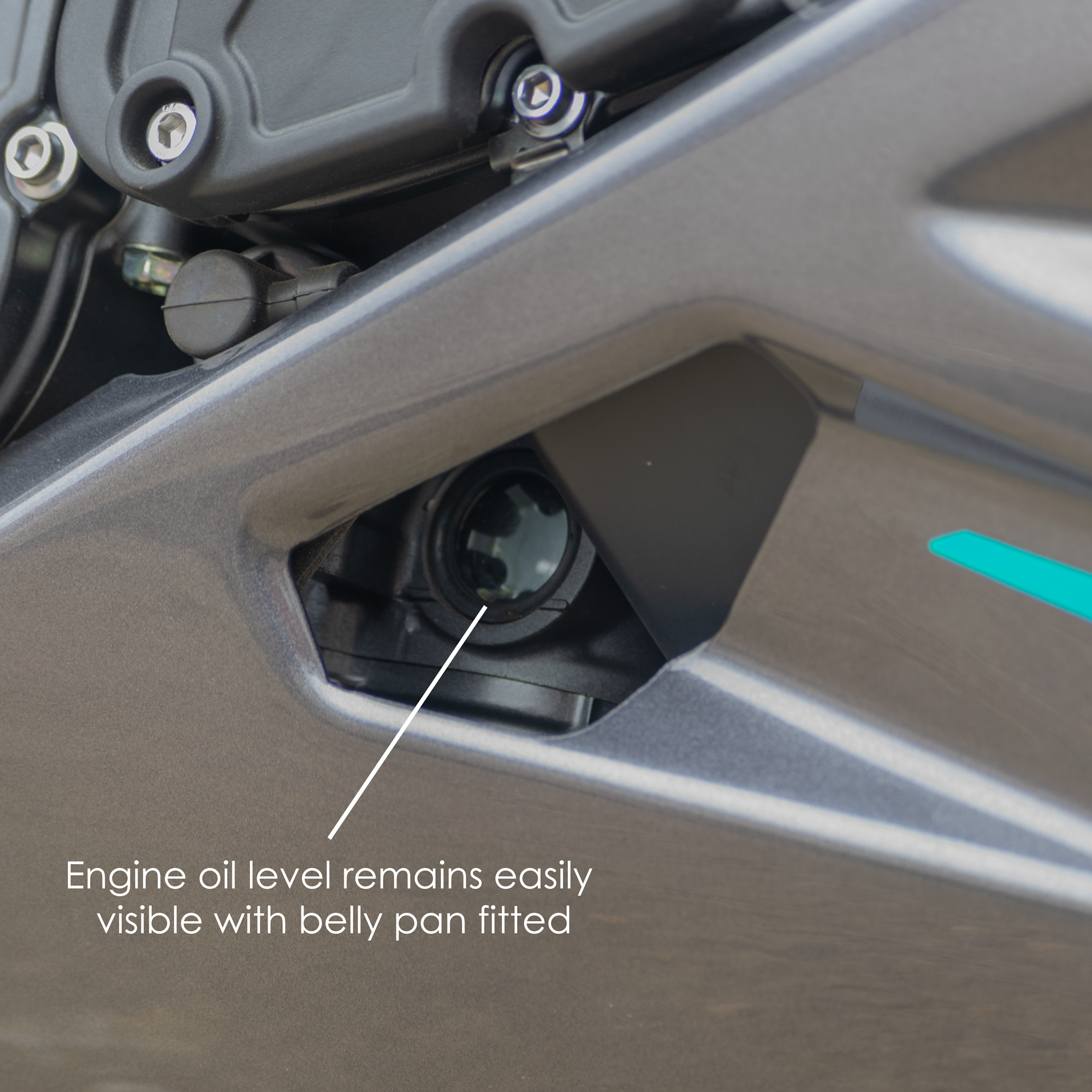 Pyramid Belly Pan | Midnight Black | Yamaha Tracer 9 2021>Current - Pyramid Motorcycle Accessories