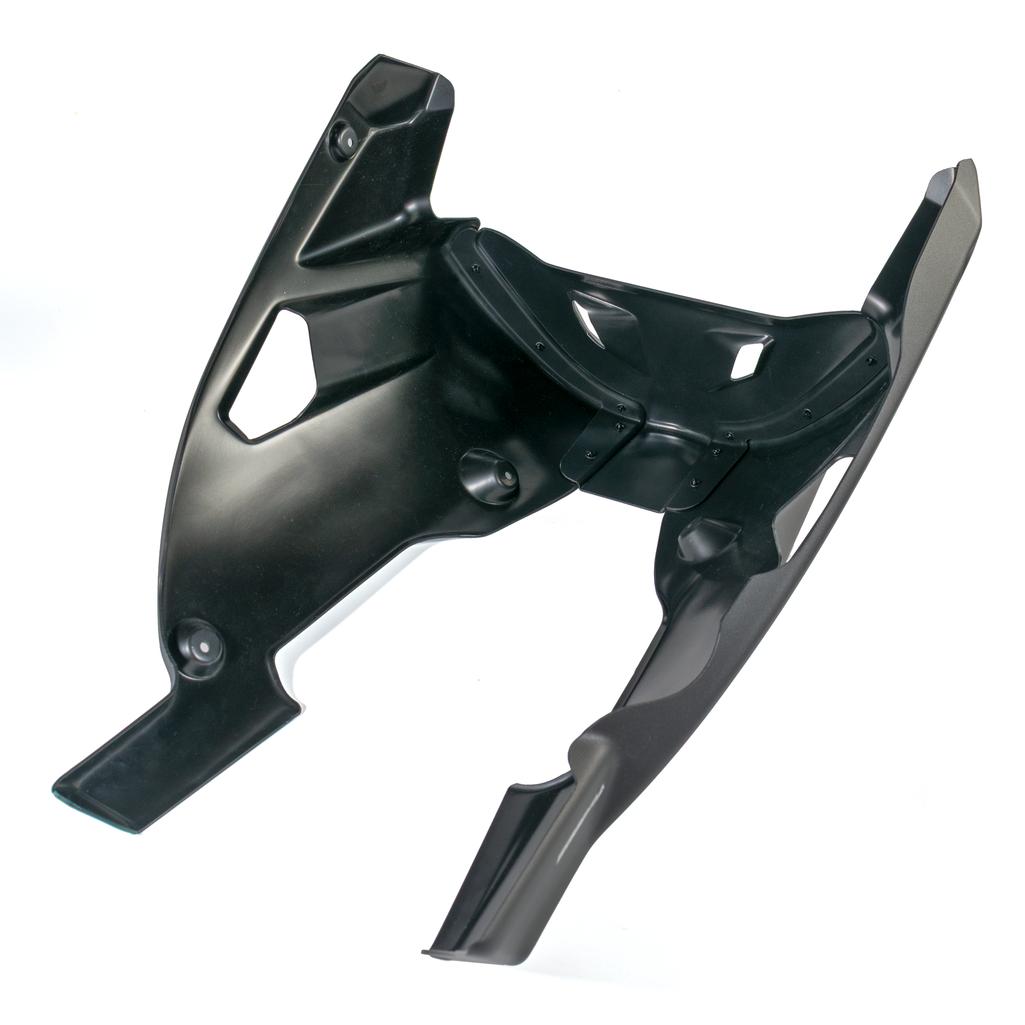 Pyramid Belly Pan | Matte Black | Yamaha Tracer 9 2021>Current - Pyramid Motorcycle Accessories
