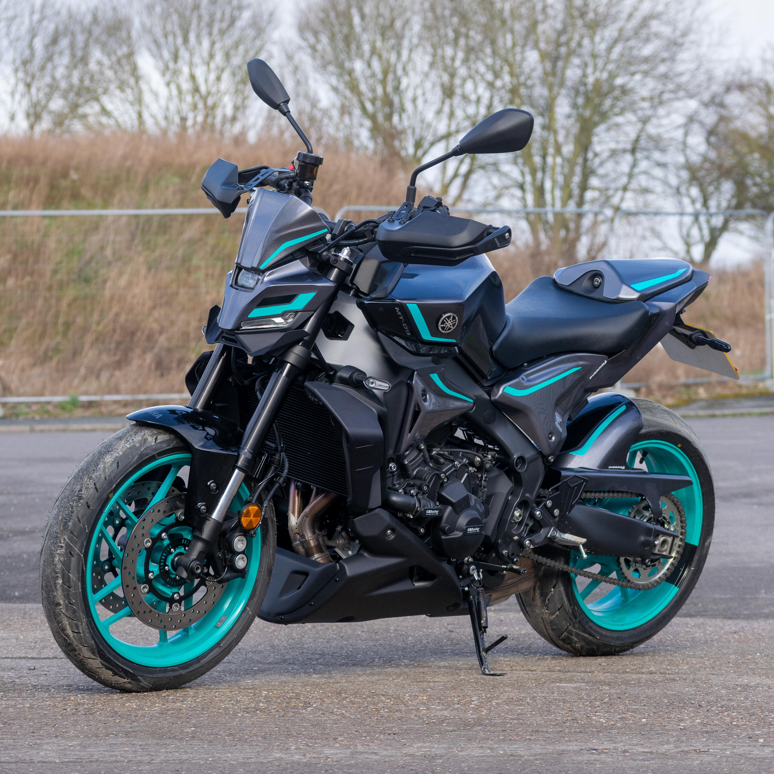 Pyramid Belly Pan | Unpainted | Yamaha MT-09 inc. SP 2021>Current - Pyramid Motorcycle Accessories