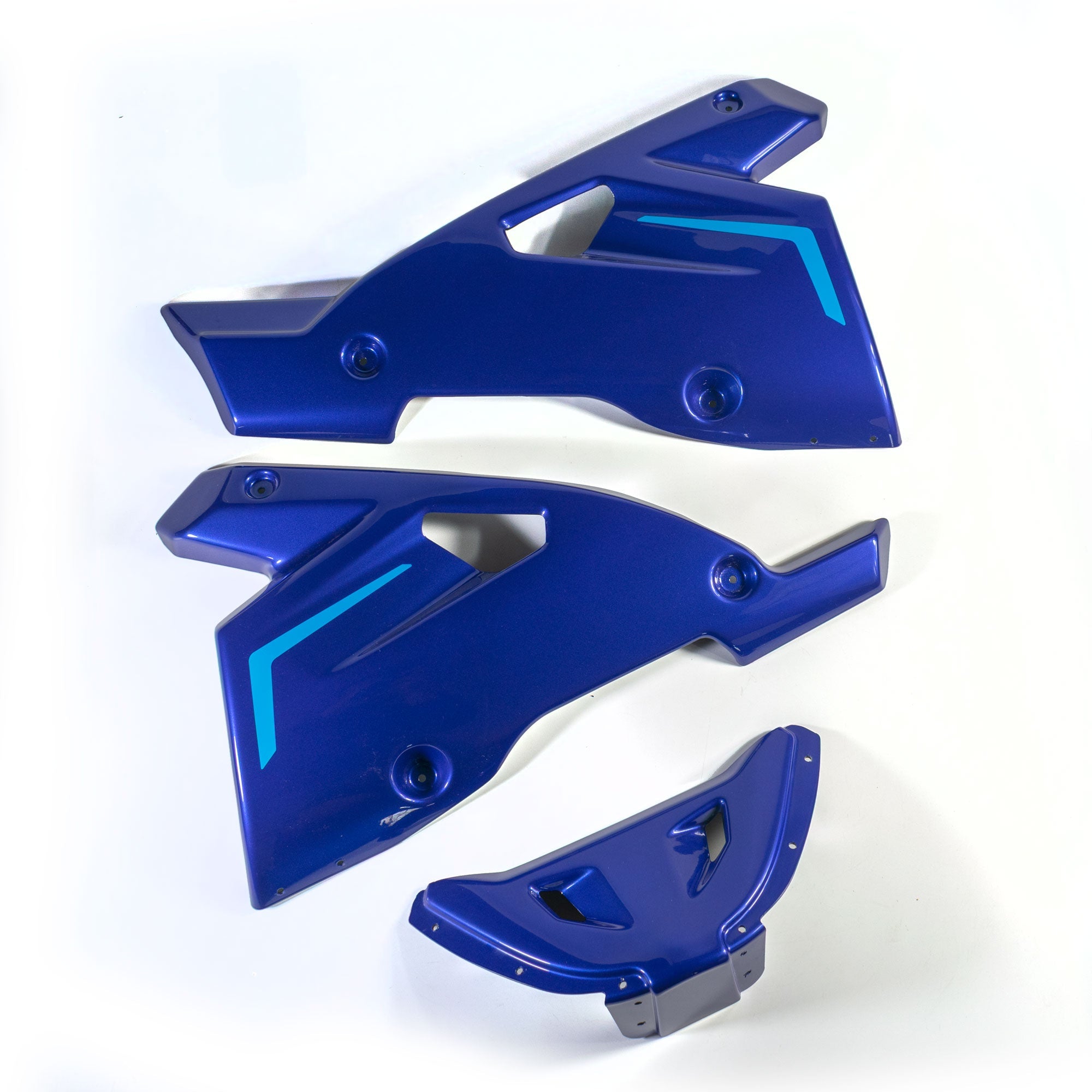 Pyramid Belly Pan | Yamaha Blue | Yamaha MT-09 2021>CurrentĀ -Ā Ā Pyramid Motorcycle Accessories