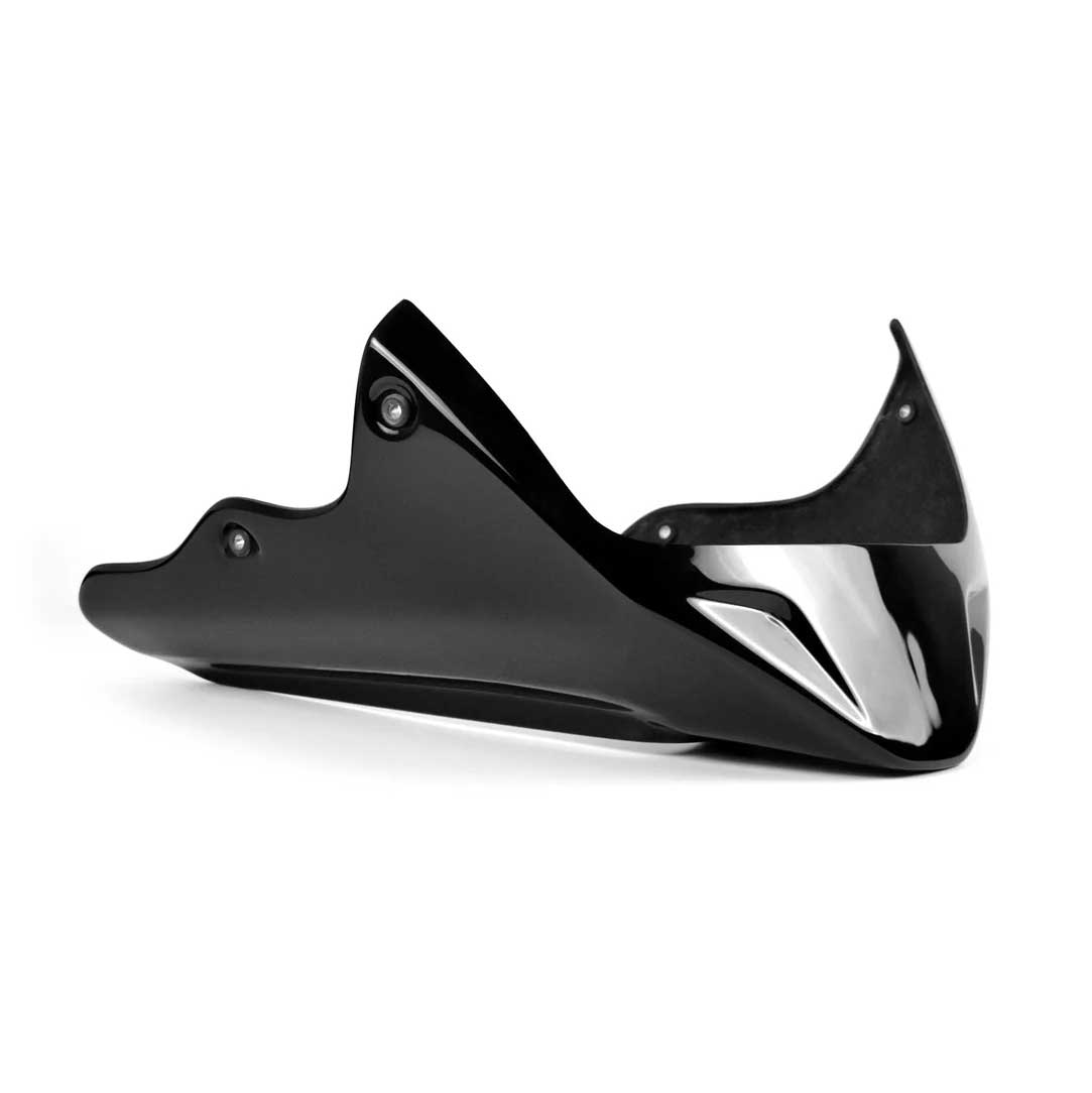 Pyramid Belly Pan (oil-cooled model only) | Gloss Black | Suzuki GSF 650 S Bandit 2005>2006 - Pyramid Motorcycle Accessories