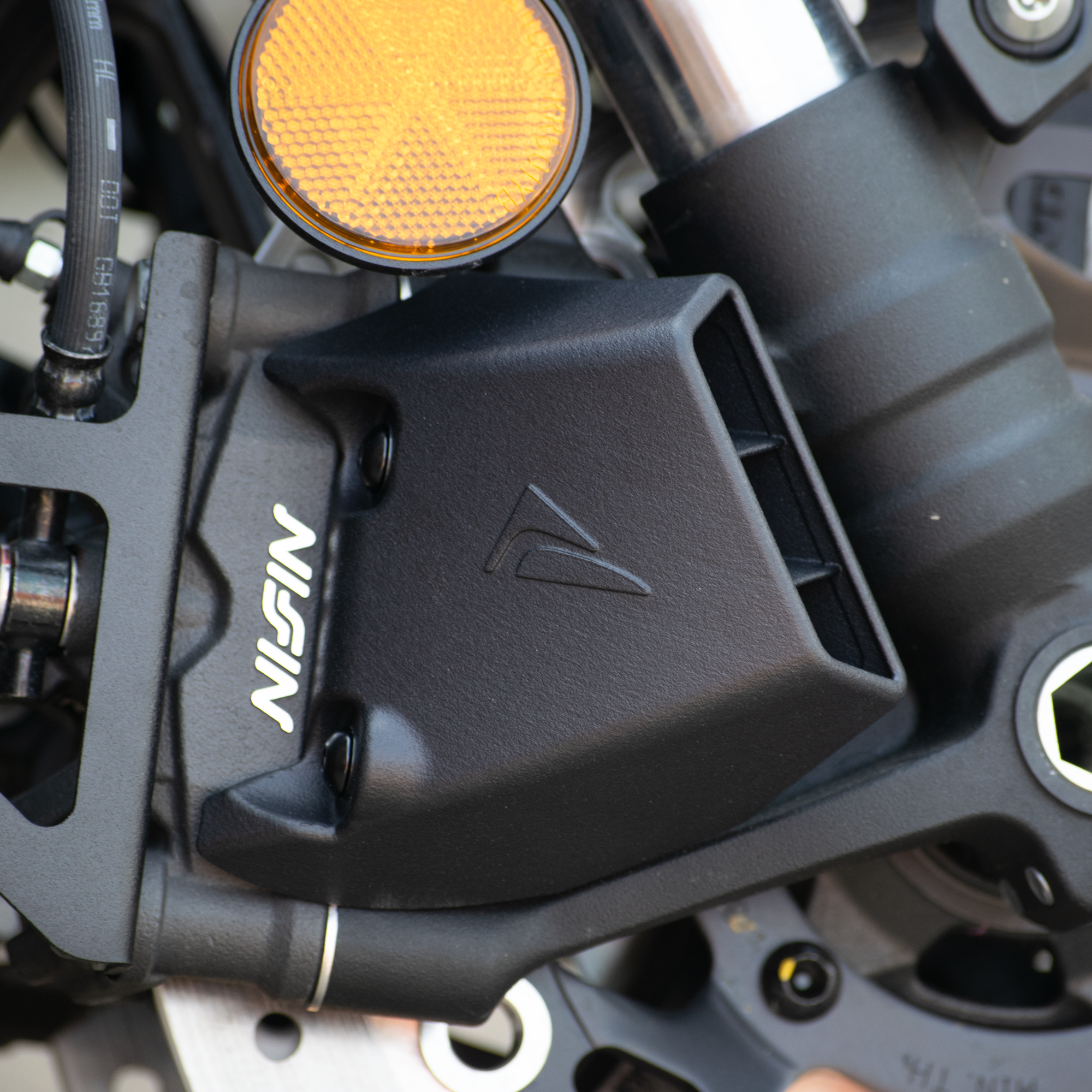 Pyramid Brake Duct Coolers | Matte Black | Honda CB1000 Hornet 2025>Current - Shop name