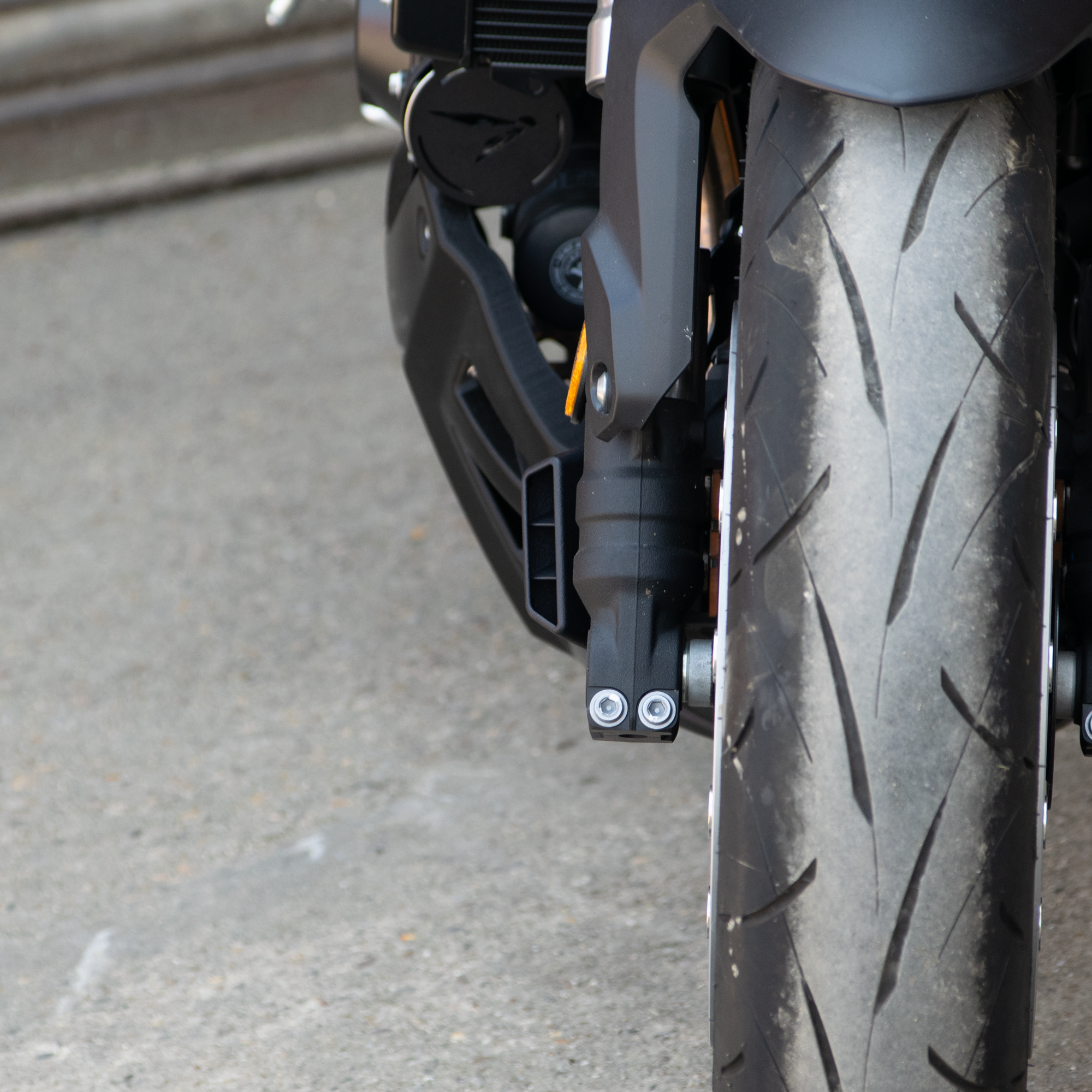 Pyramid Brake Duct Coolers | Matte Black | Honda CB1000 Hornet 2025>Current - Shop name