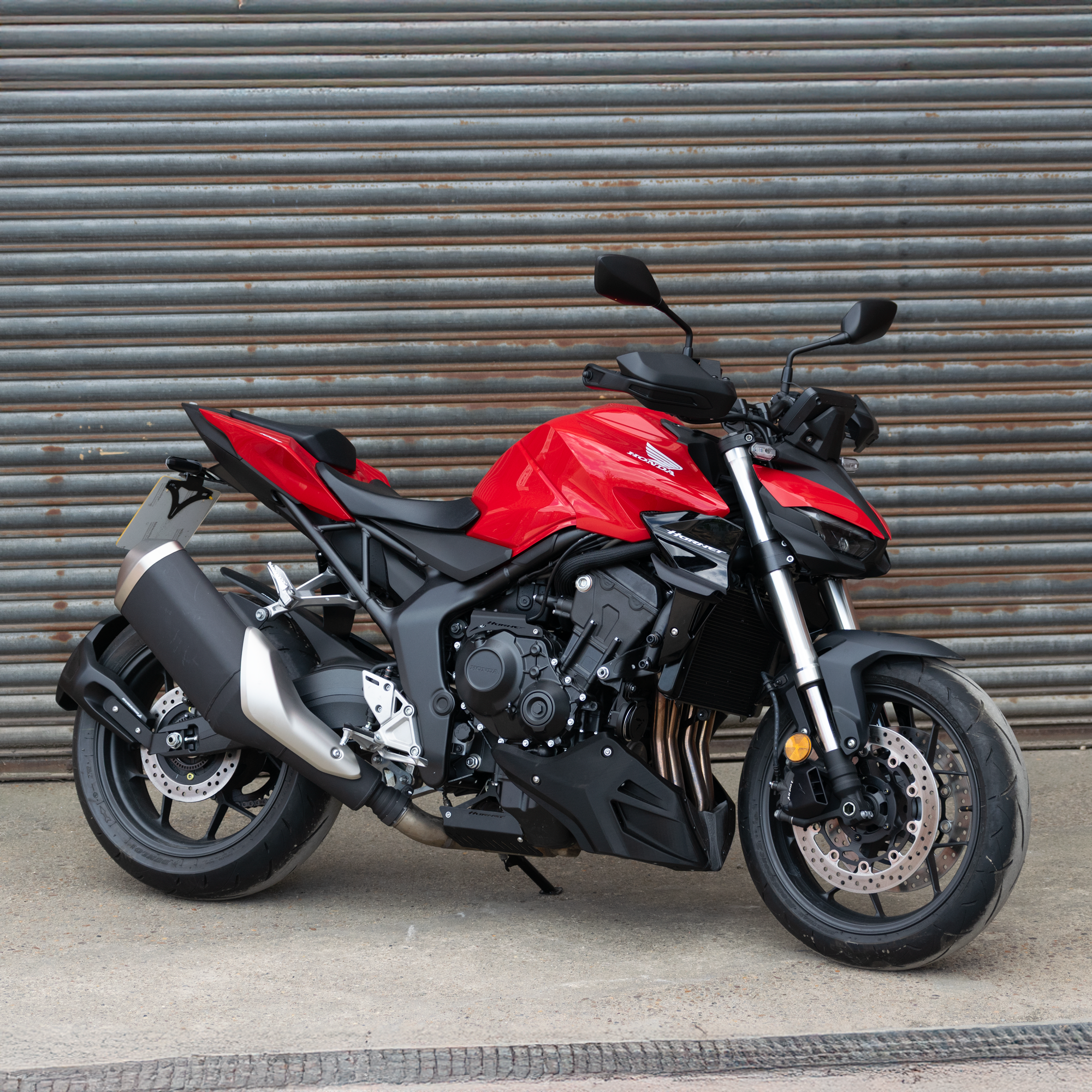 Pyramid Brake Duct Coolers | Matte Black | Honda CB1000 Hornet 2025>Current - Shop name