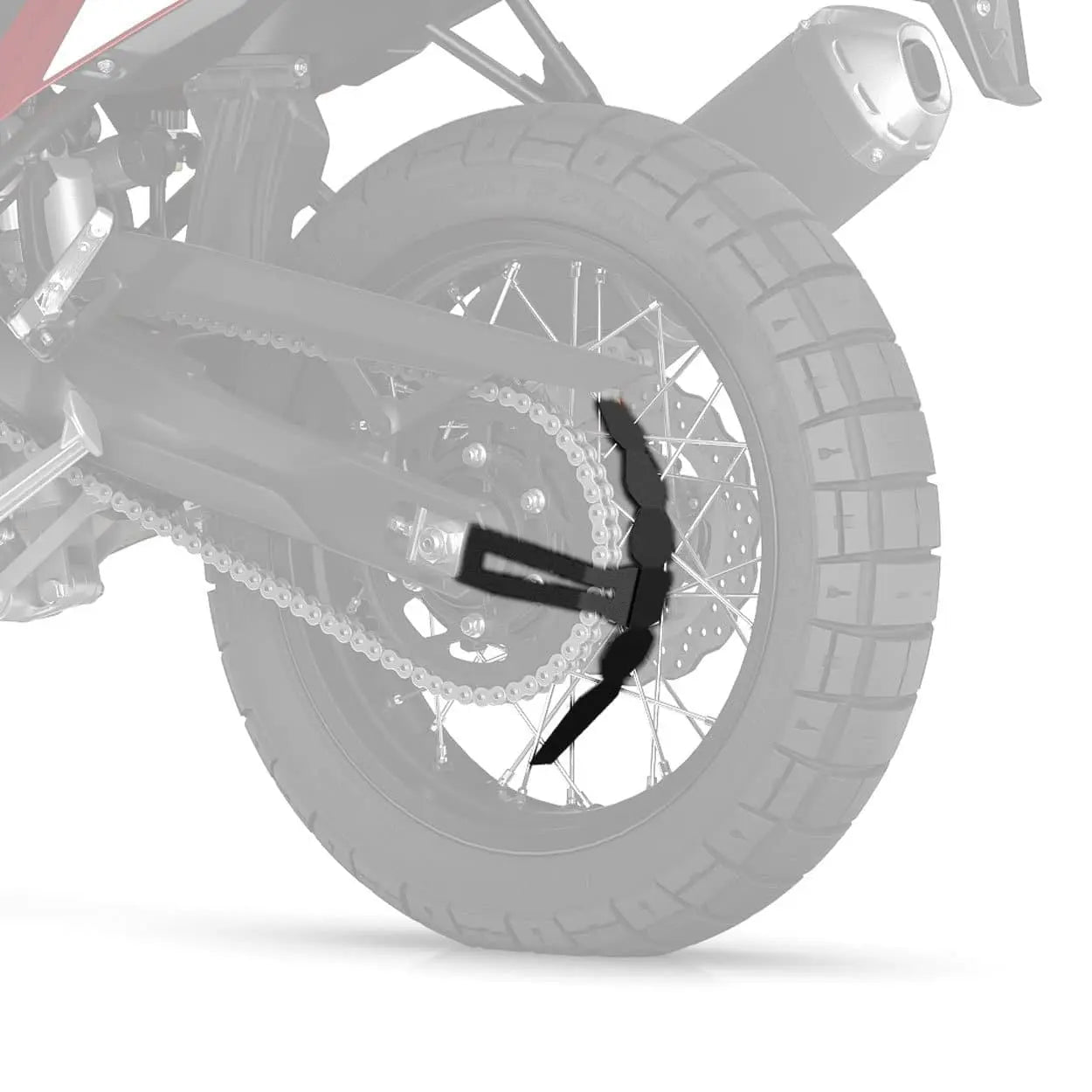 Pyramid Chain Quadrant | Matte Black | Yamaha Tenere 700 2019>Current - Shop name