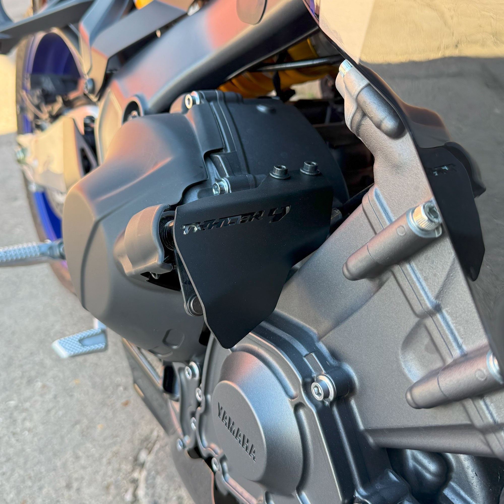 Pyramid Clutch Cable Cover | Matte Black | Yamaha Tracer 9 (Inc. GT) 2021>Current - Shop name