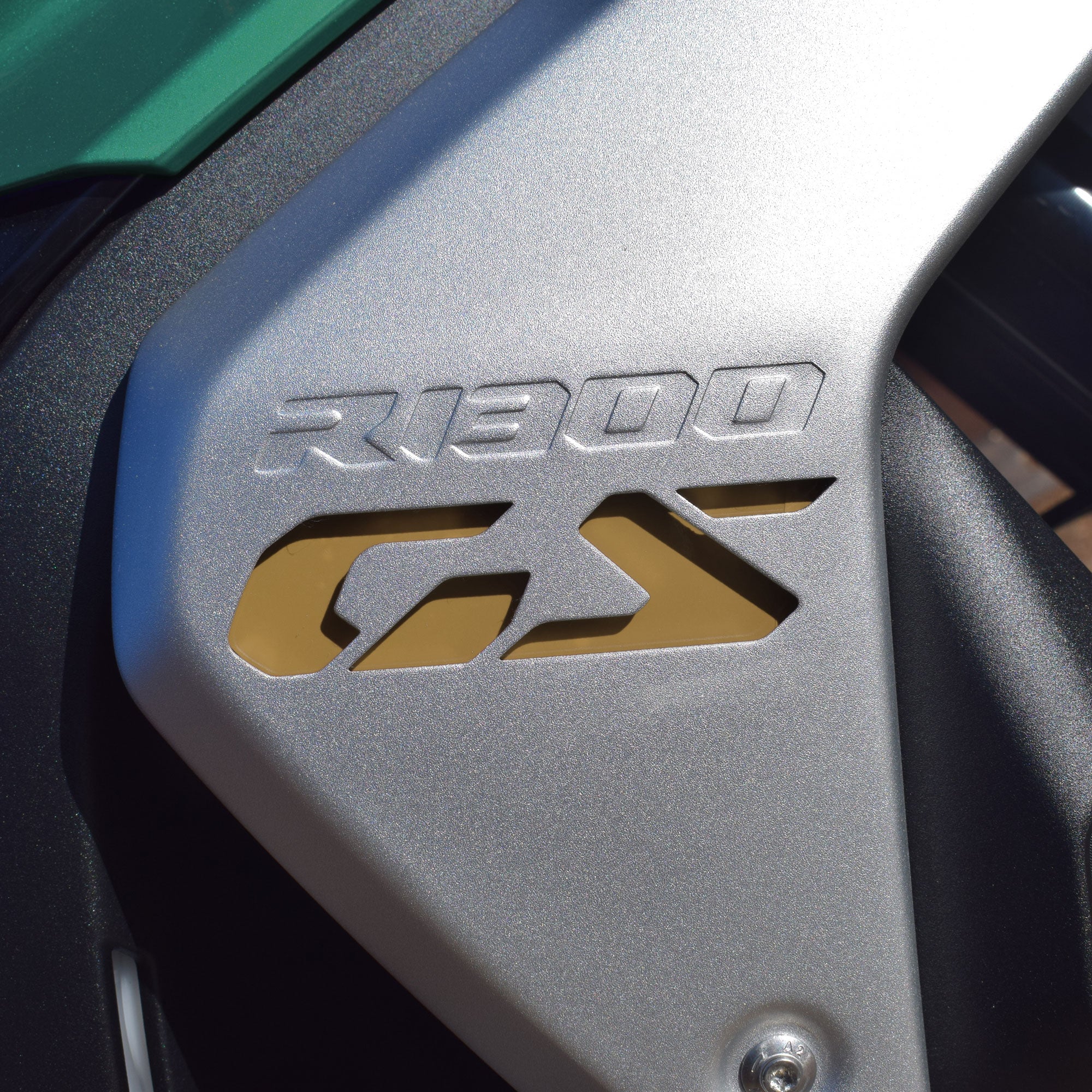 Pyramid Decals | BMW R 1300 GS Infill Panel Insert | Gold | Set Of 2 - Shop name