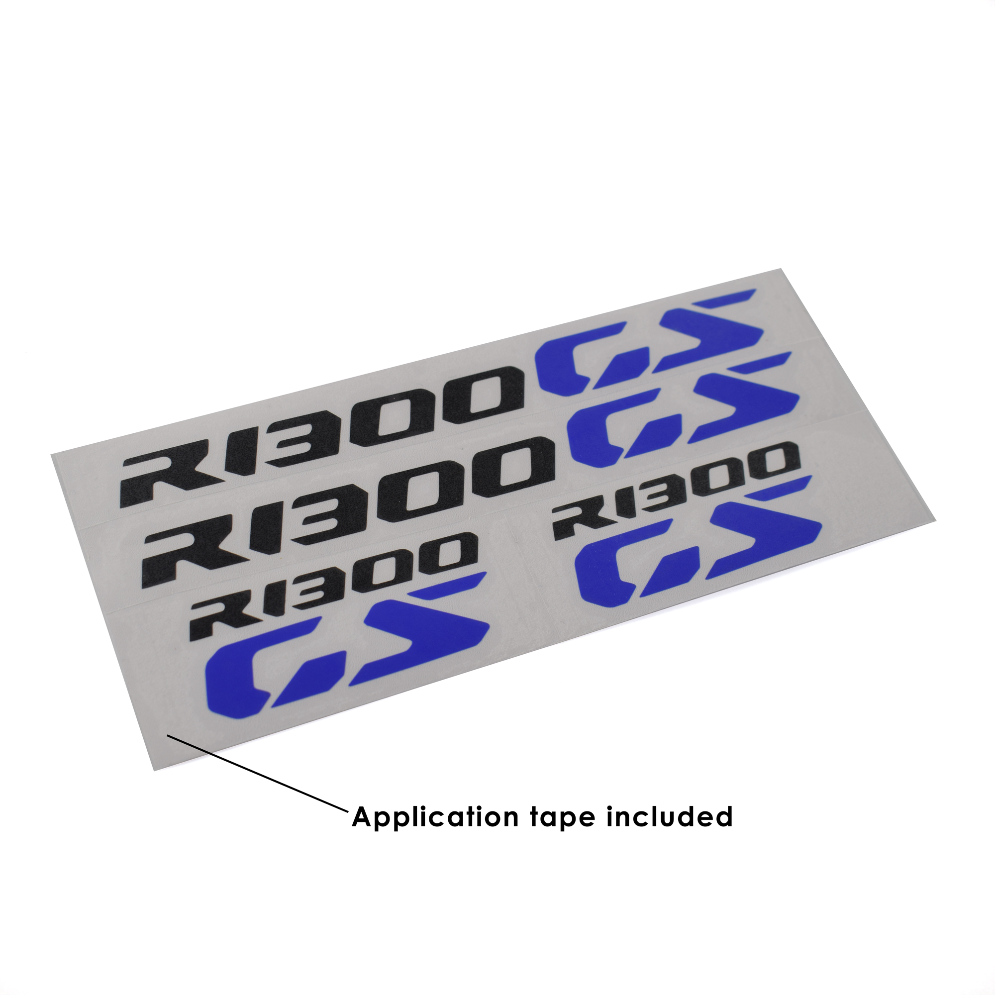 Pyramid Decals | BMW R 1300 GS Logo | Black & Blue | Set Of 4 - Shop name