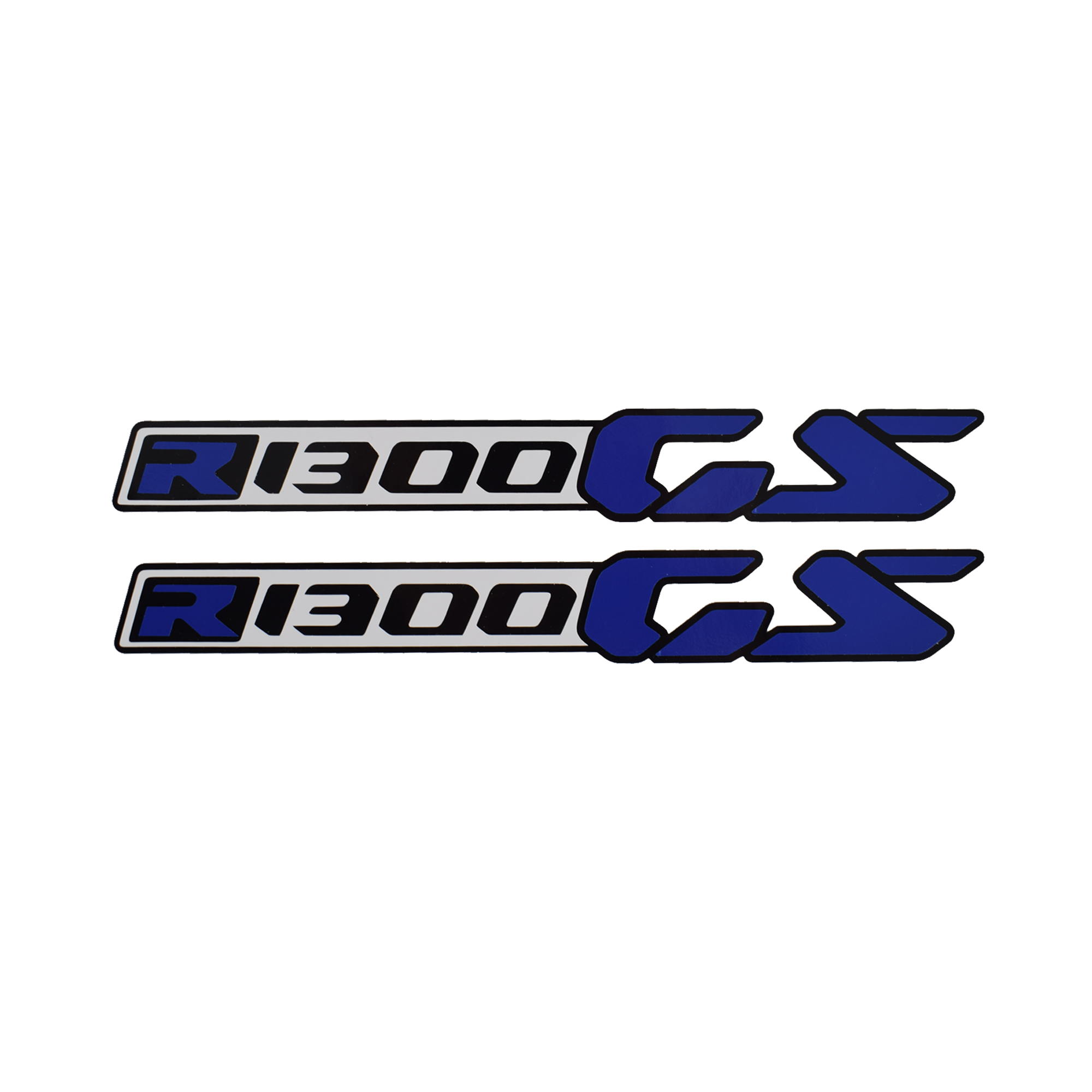 Pyramid Decals | BMW R 1300 GS Logo | Blue | Set Of 2 - Shop name