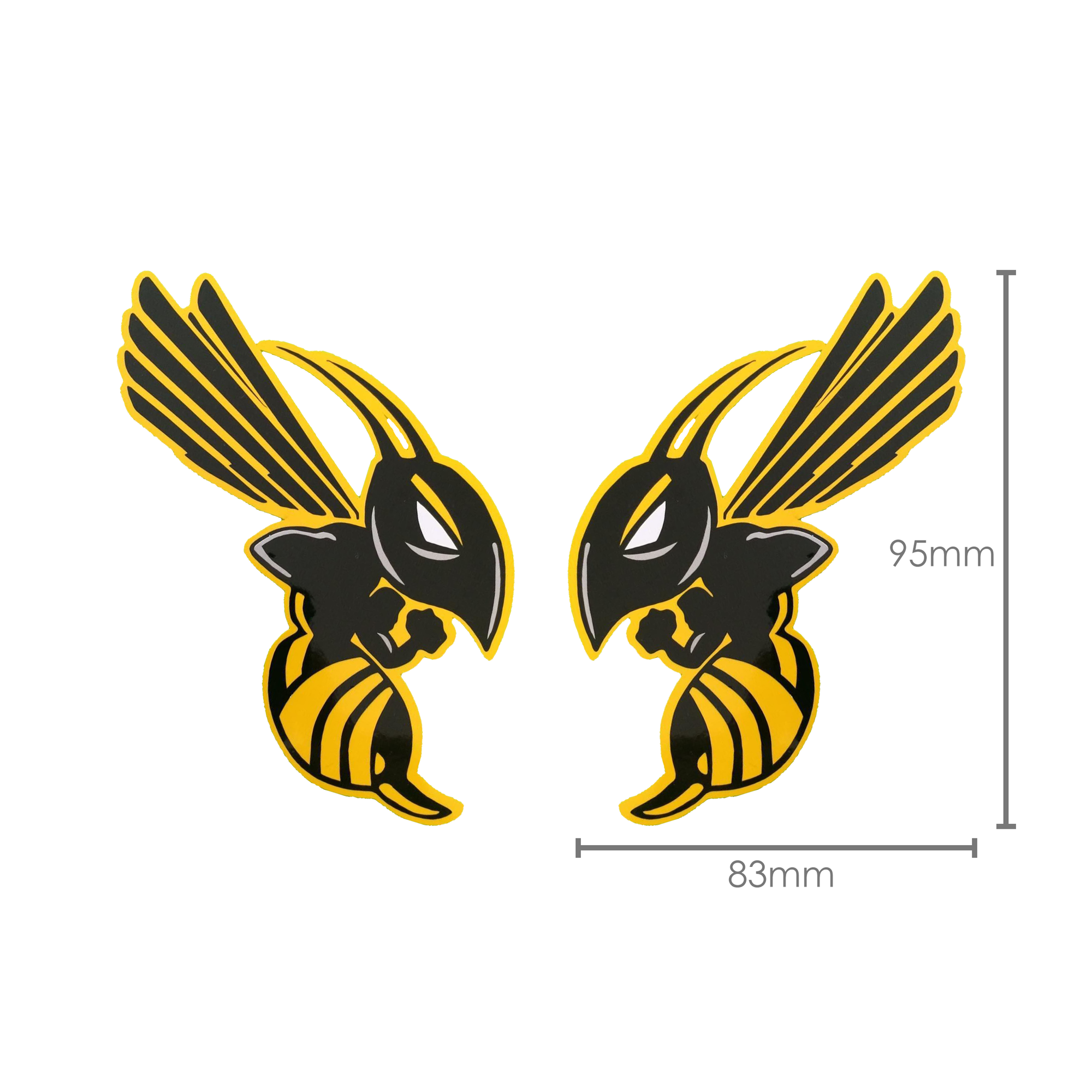 Pyramid Decals | Honda Hornet Graphic | Style #3 - Shop name