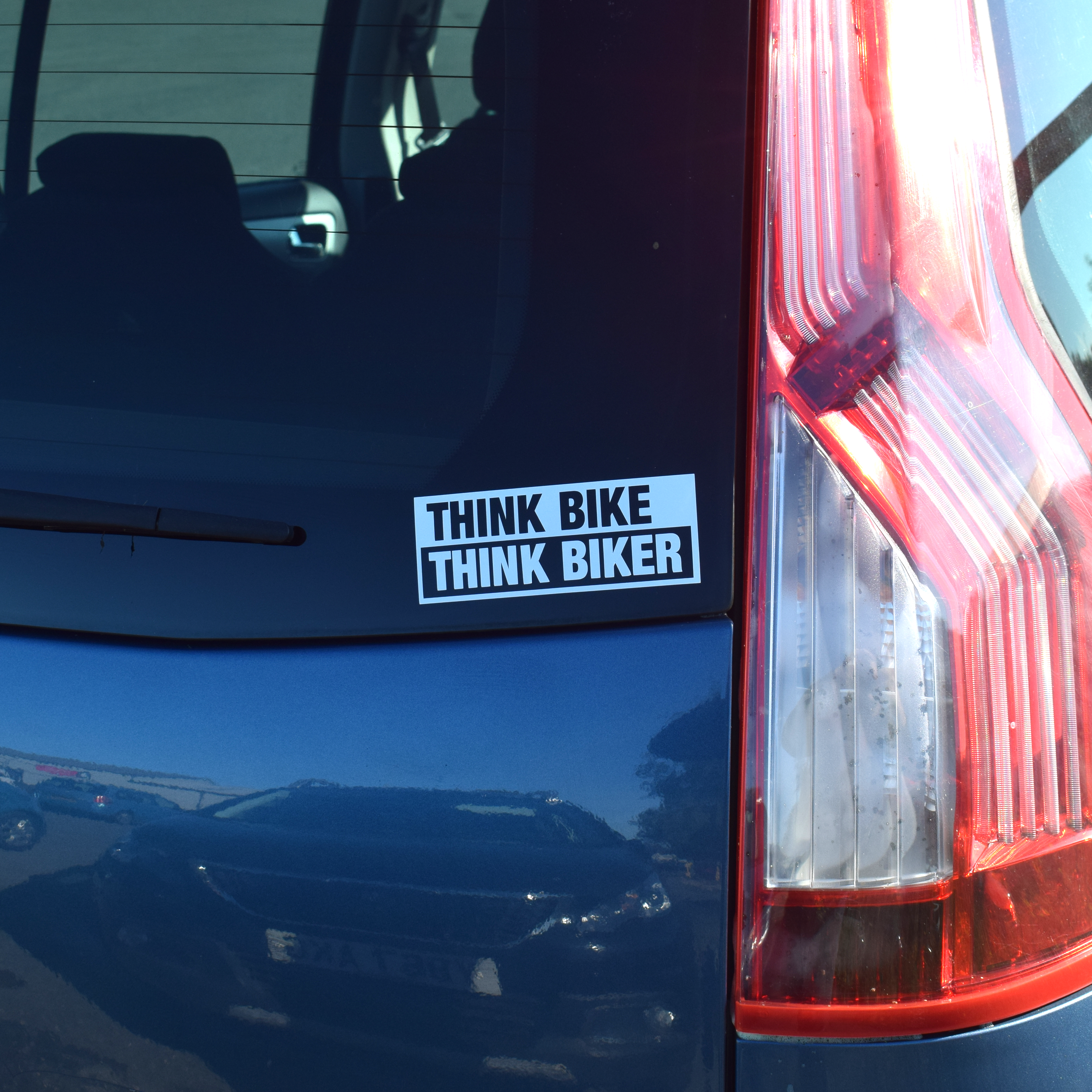 Pyramid Decals | Think Bike #1 | White - Shop name