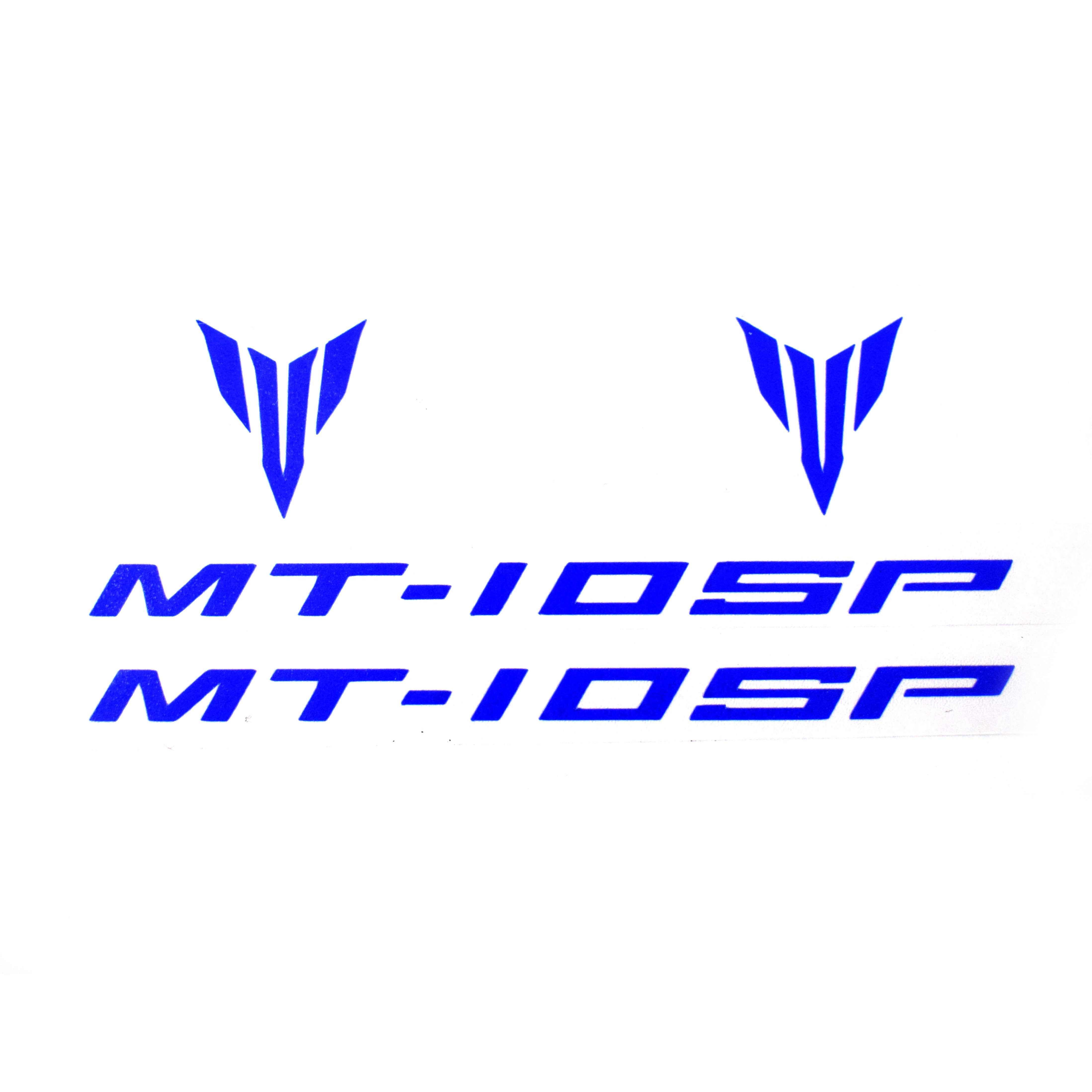 Pyramid Decals | Yamaha MT-10 Blue | Set Of 2 - Shop name