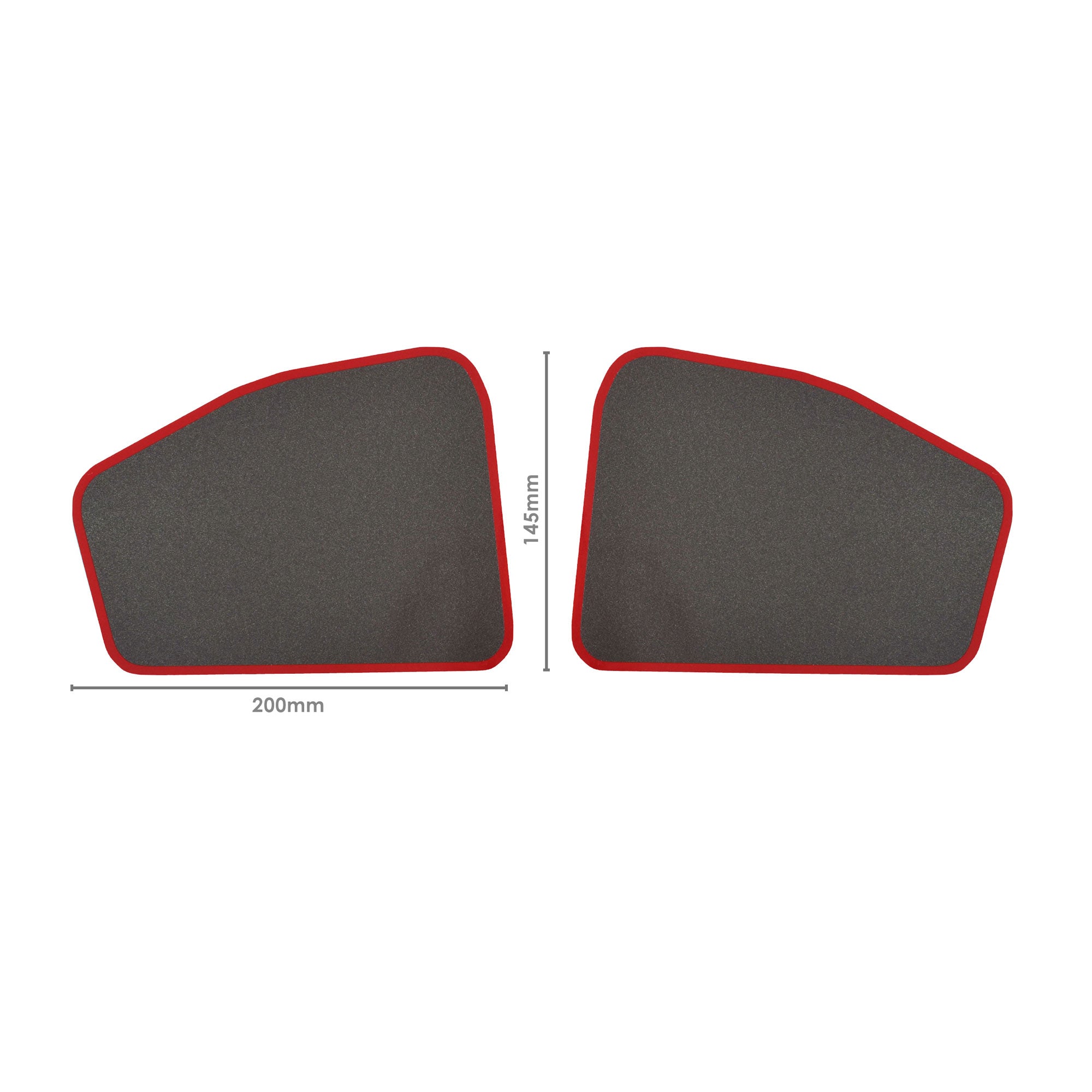 Pyramid Decals | Yamaha XSR 900 Seat Cowl Number Board Set | Grey & Red - Shop name