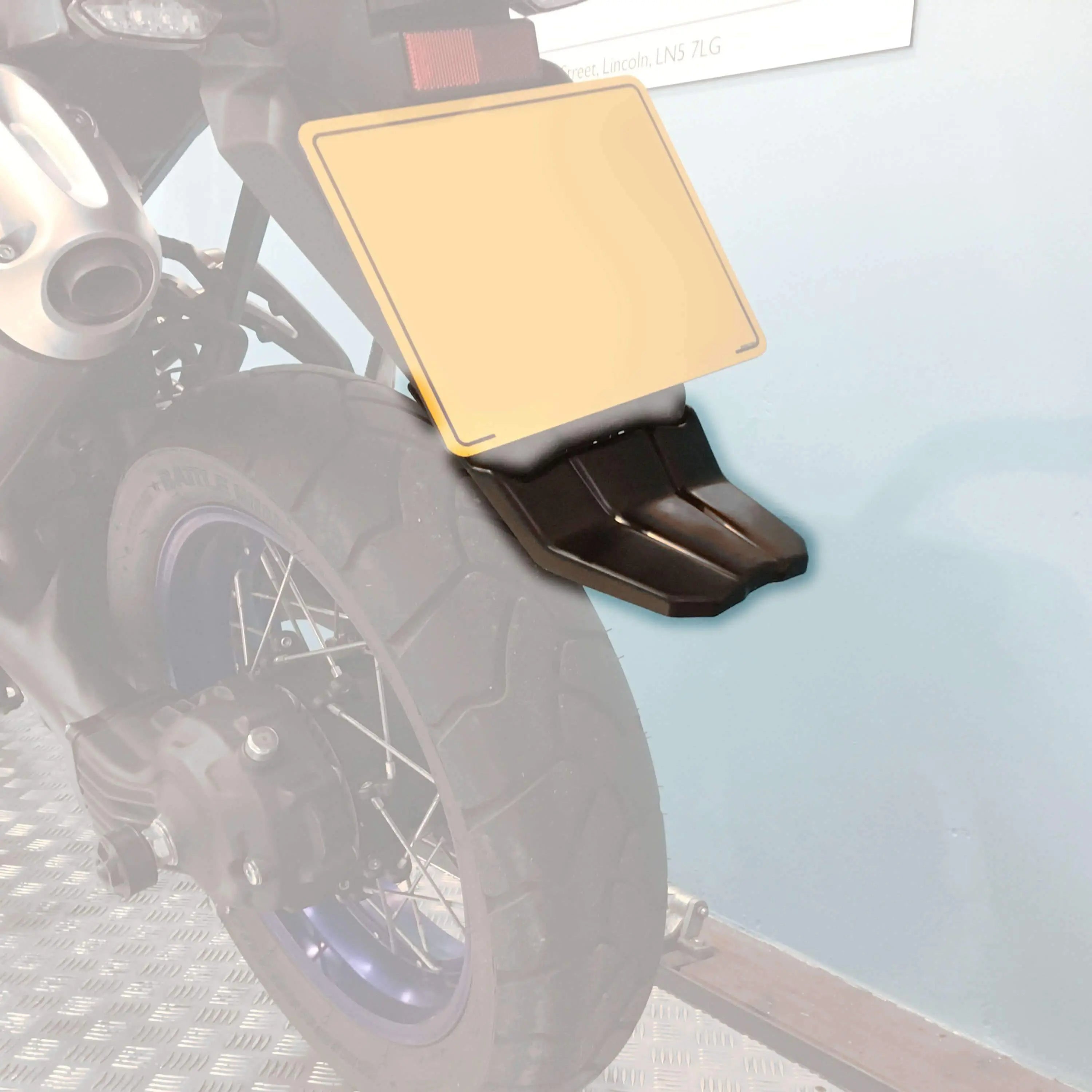 Pyramid Ductail | Matte Black | Yamaha XT 1200 Z Super Tenere 2010>2020 - Shop name