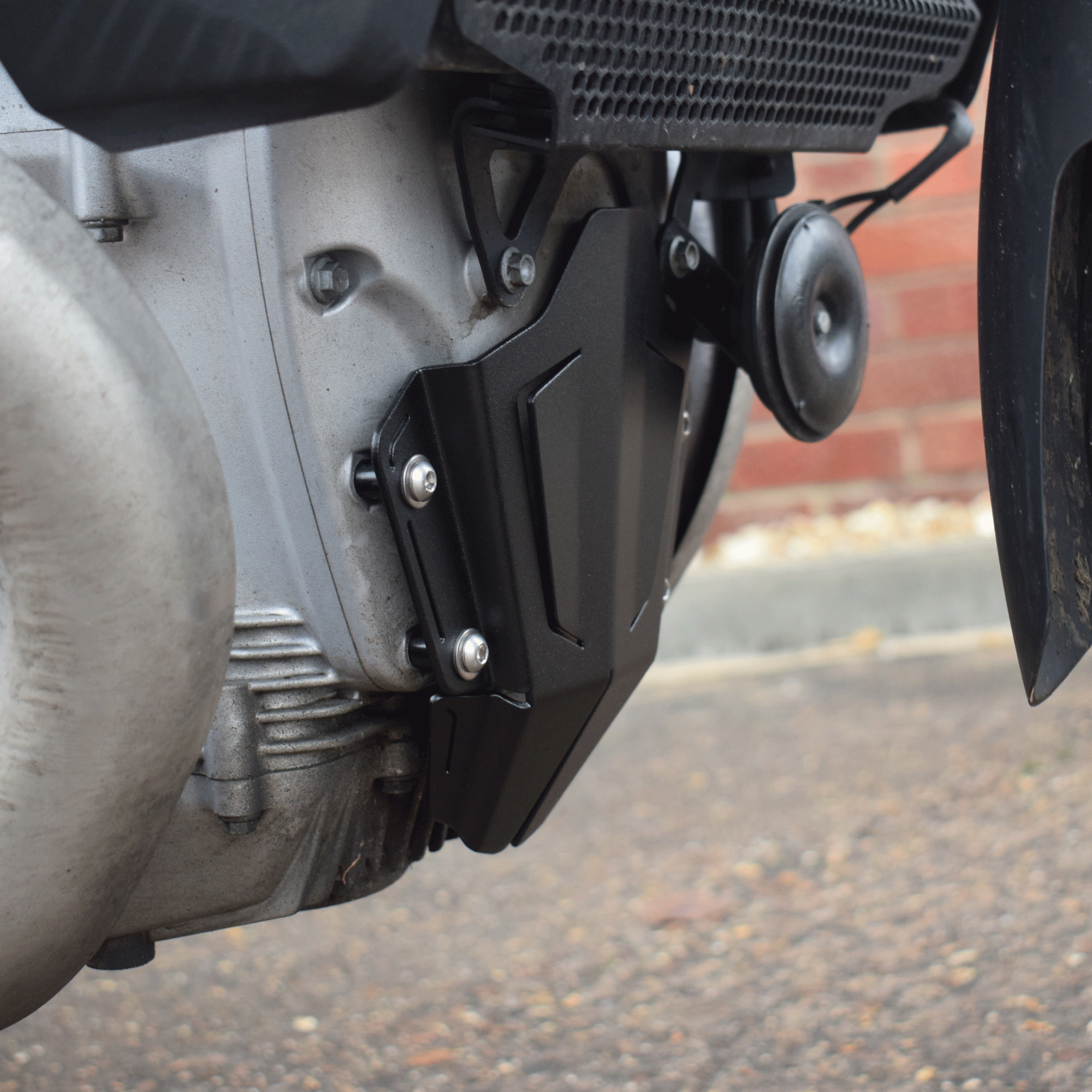 Pyramid Engine Cover | Matte Black | Moto Guzzi V100 Mandello 2022>Current - Shop name