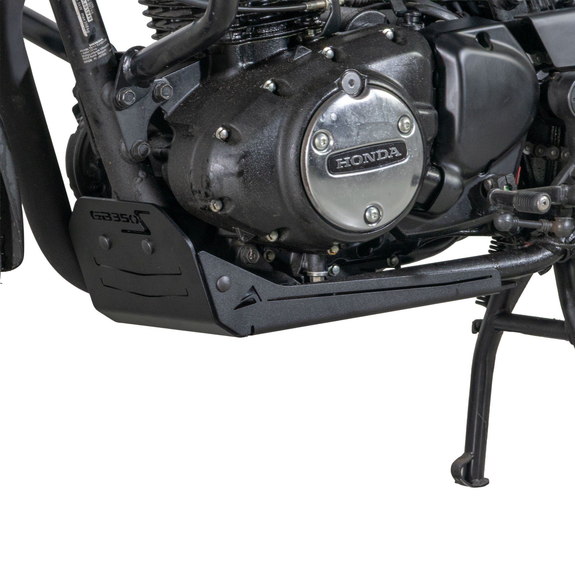 Pyramid Engine Guard | Matte Black | Honda GB350S 2025>Current - Shop name