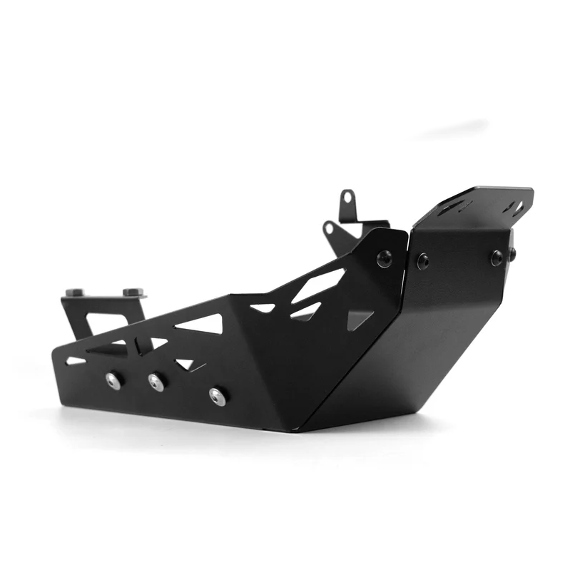 Pyramid Engine Plate | Matte Black | Honda MSX 125 2021>Current - Pyramid Motorcycle Accessories