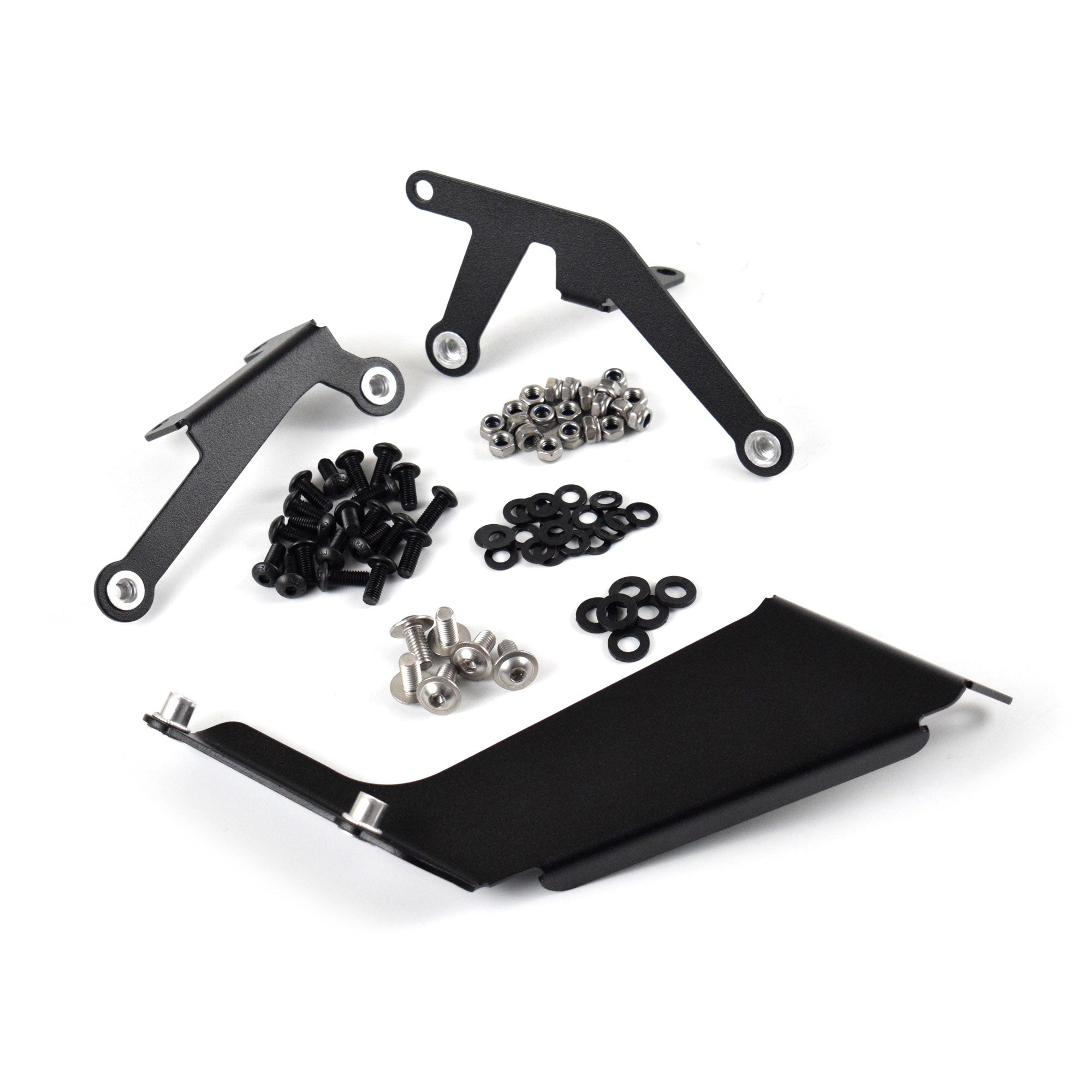 Pyramid Engine Plate | Matte Black | Yamaha MT-09 SP 2021>2023 - Shop name