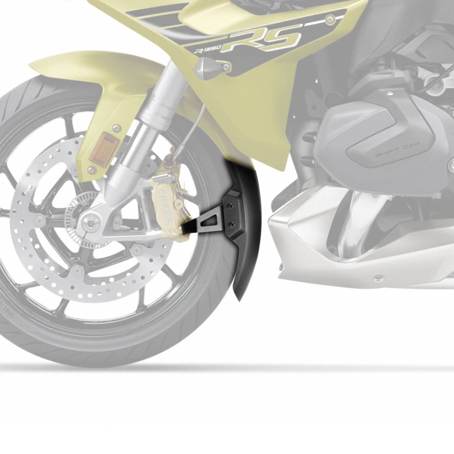 Pyramid Extenda Fenda EXTRA | Matte Black | BMW R 1200 RS 2015>2018 - Shop name