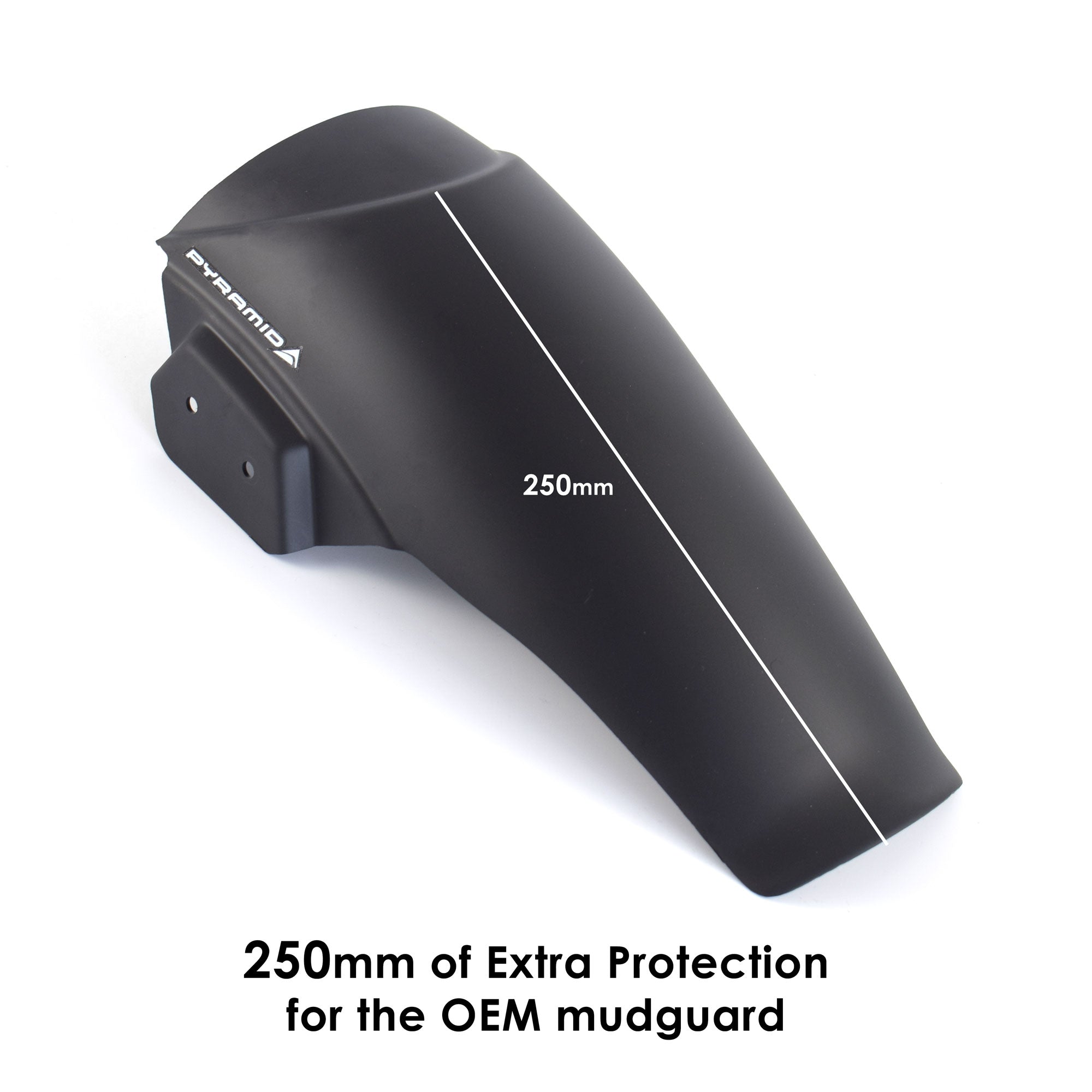 Pyramid Extenda Fenda EXTRA | Matte Black | BMW R 1300 GS 2023>Current - Pyramid Motorcycle Accessories