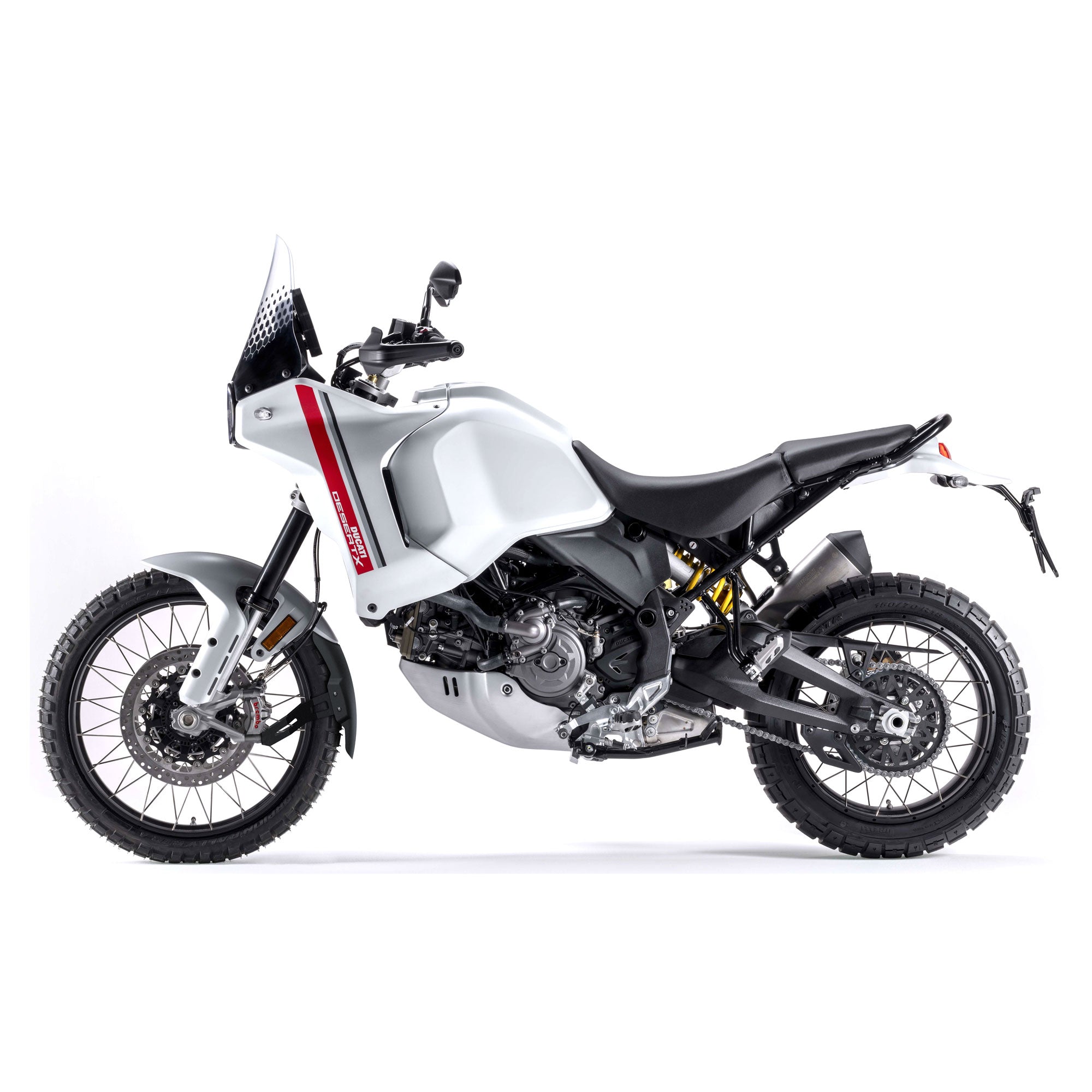 Pyramid Extenda Fenda EXTRA | Matte Black | Ducati Desert X 2022>Current - Shop name