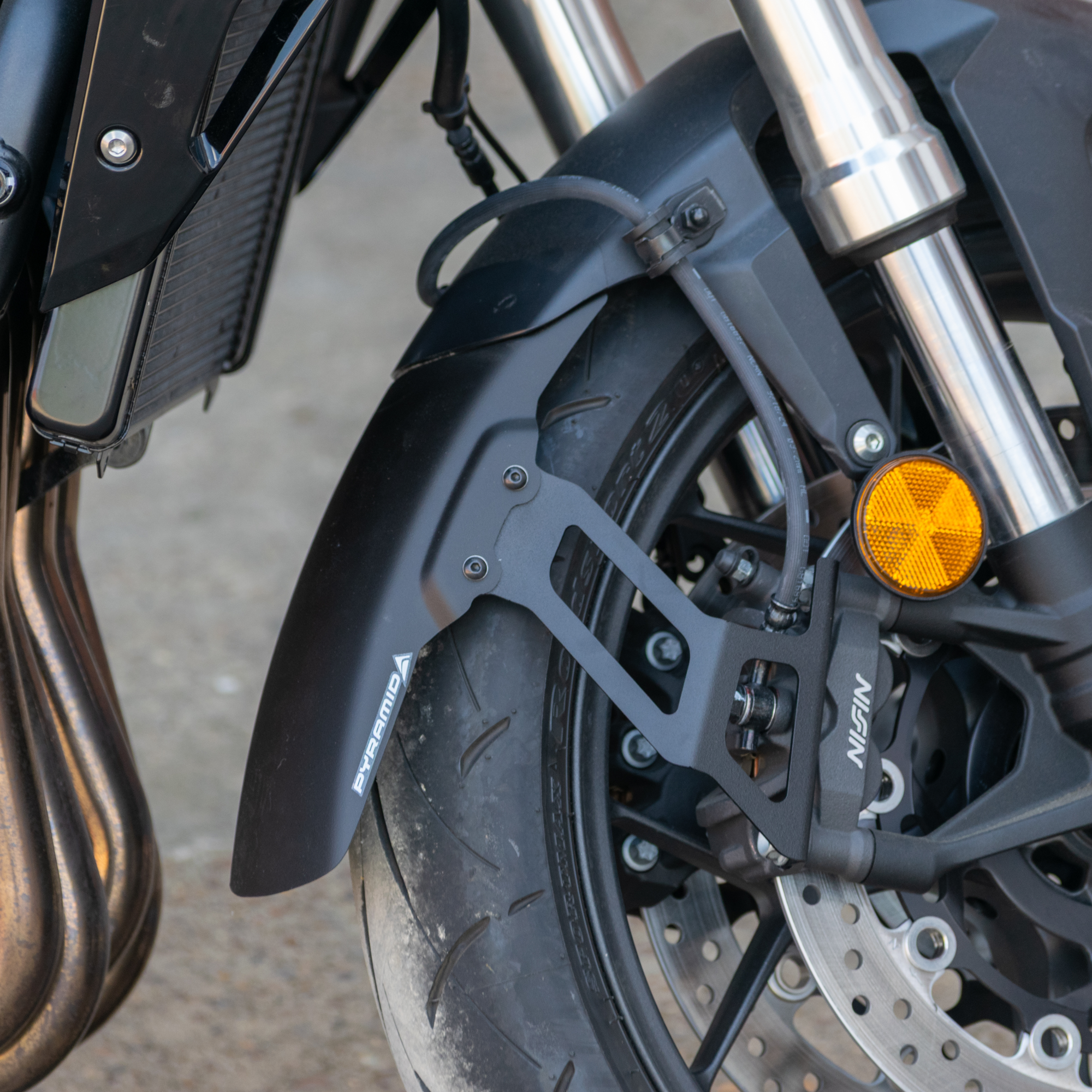 Pyramid Extenda Fenda EXTRA | Matte Black | Honda CB1000 Hornet 2025>Current - Shop name