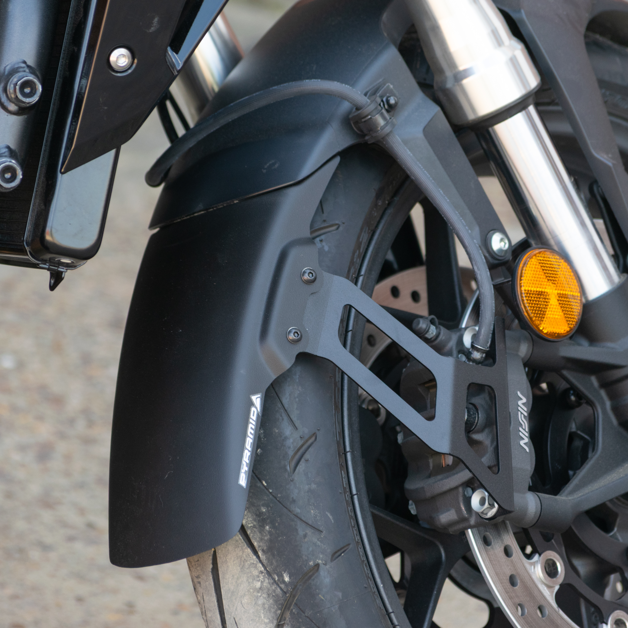 Pyramid Extenda Fenda EXTRA | Matte Black | Honda CB1000 Hornet 2025>Current - Pyramid Motorcycle Accessories