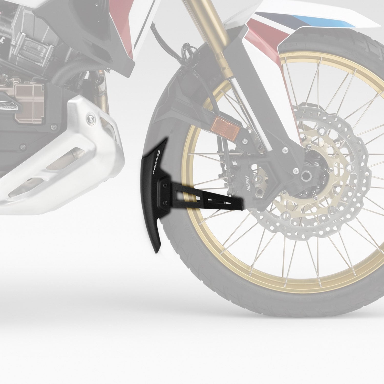 Pyramid Extenda Fenda EXTRA | Matte Black | Honda CRF 1100 L Africa Twin 2020>2025 - Shop name