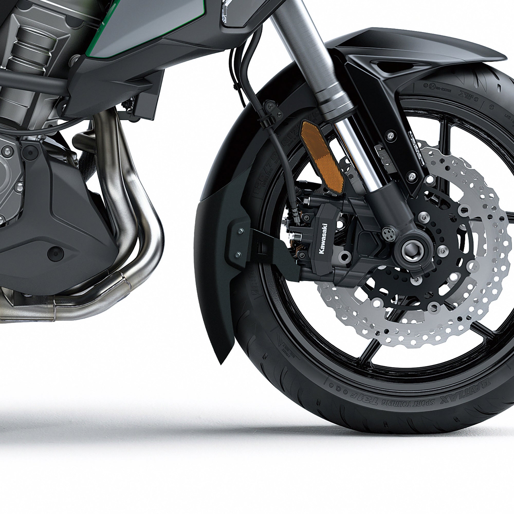 Pyramid Extenda Fenda EXTRA | Matte Black | Kawasaki Versys 1000 2019>2025 - Shop name