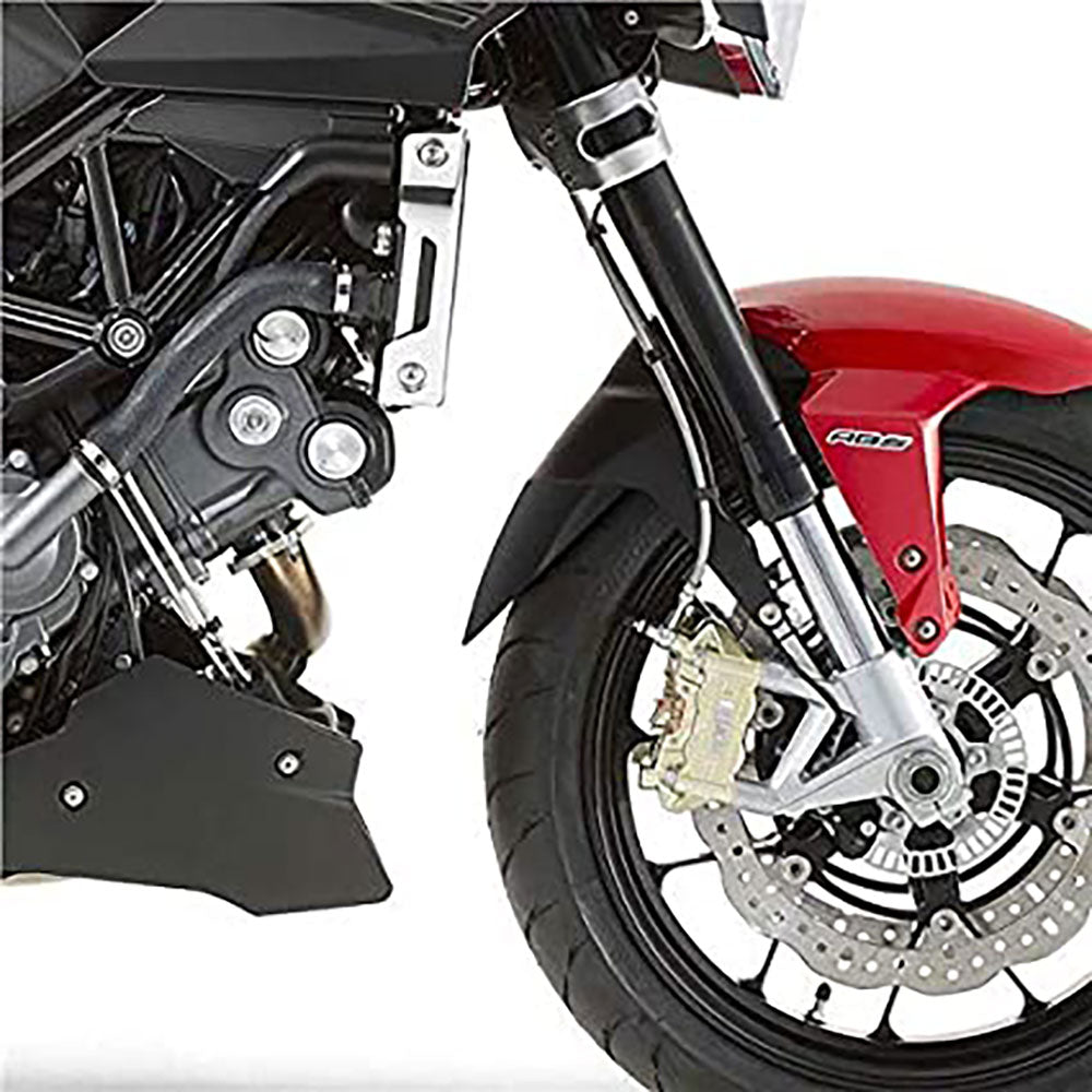 Pyramid Extenda Fenda | Matte Black | Aprilia Shiver 750 2008>2016 - Shop name