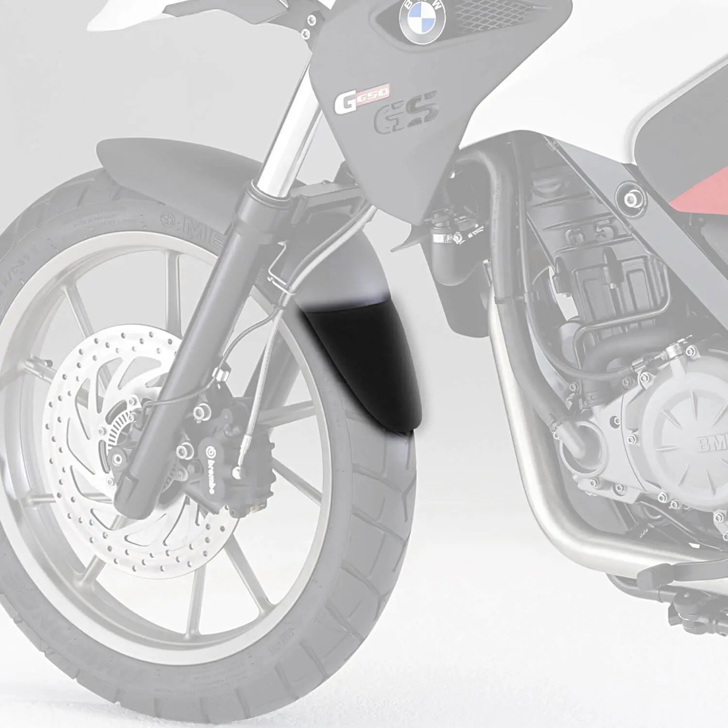 Pyramid Extenda Fenda | Matte Black | BMW F 650 GS 2002>2007 - Shop name