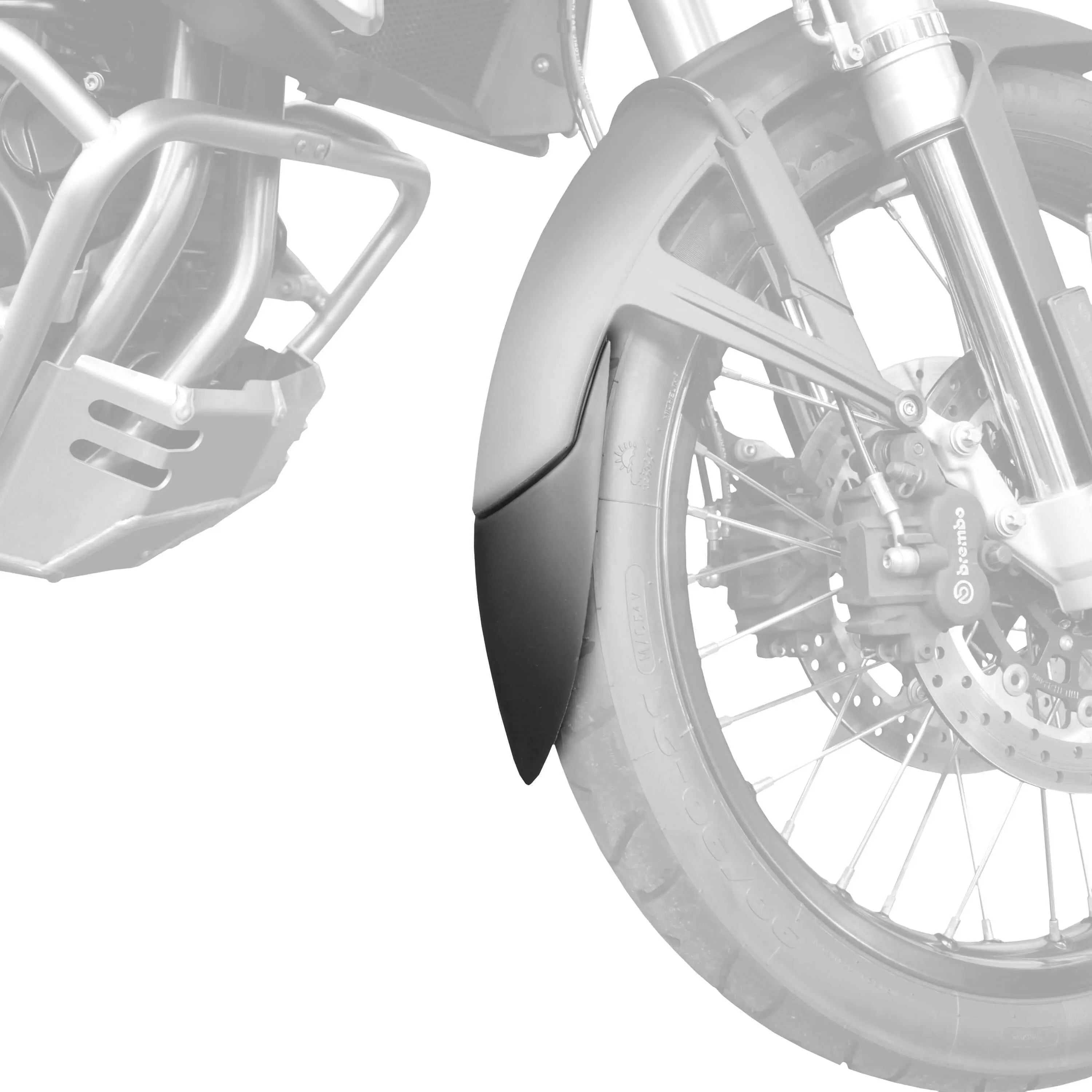 Pyramid Extenda Fenda | Matte Black | BMW F 800 GS 2008>2018 - Shop name