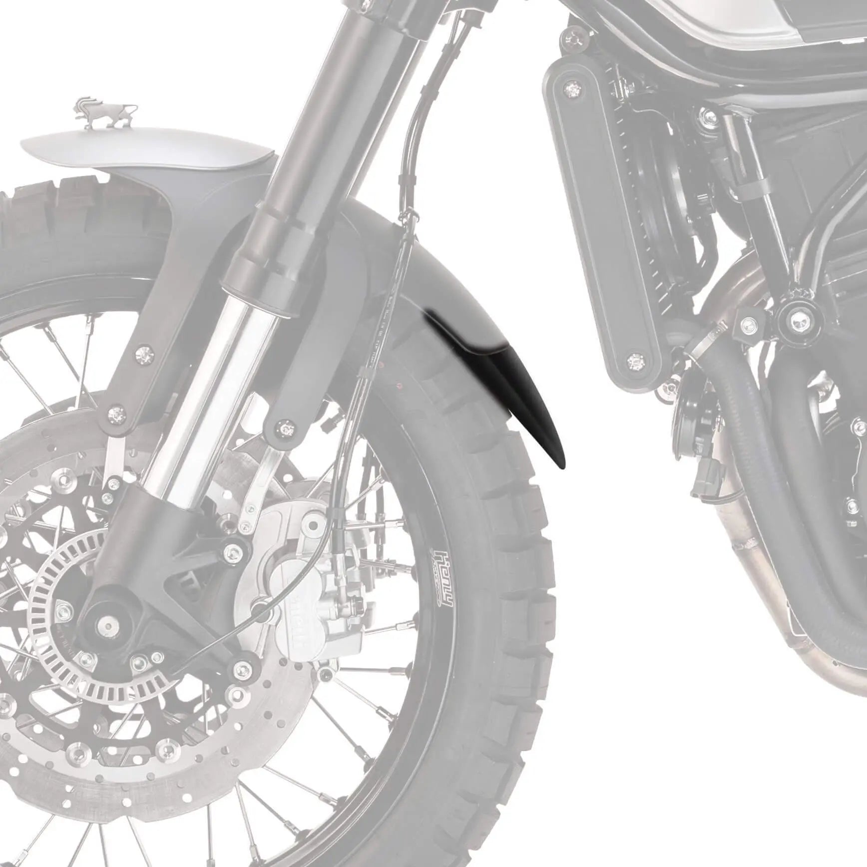 Pyramid Extenda Fenda | Matte Black | Benelli Leoncino 500 2015>Current - Shop name