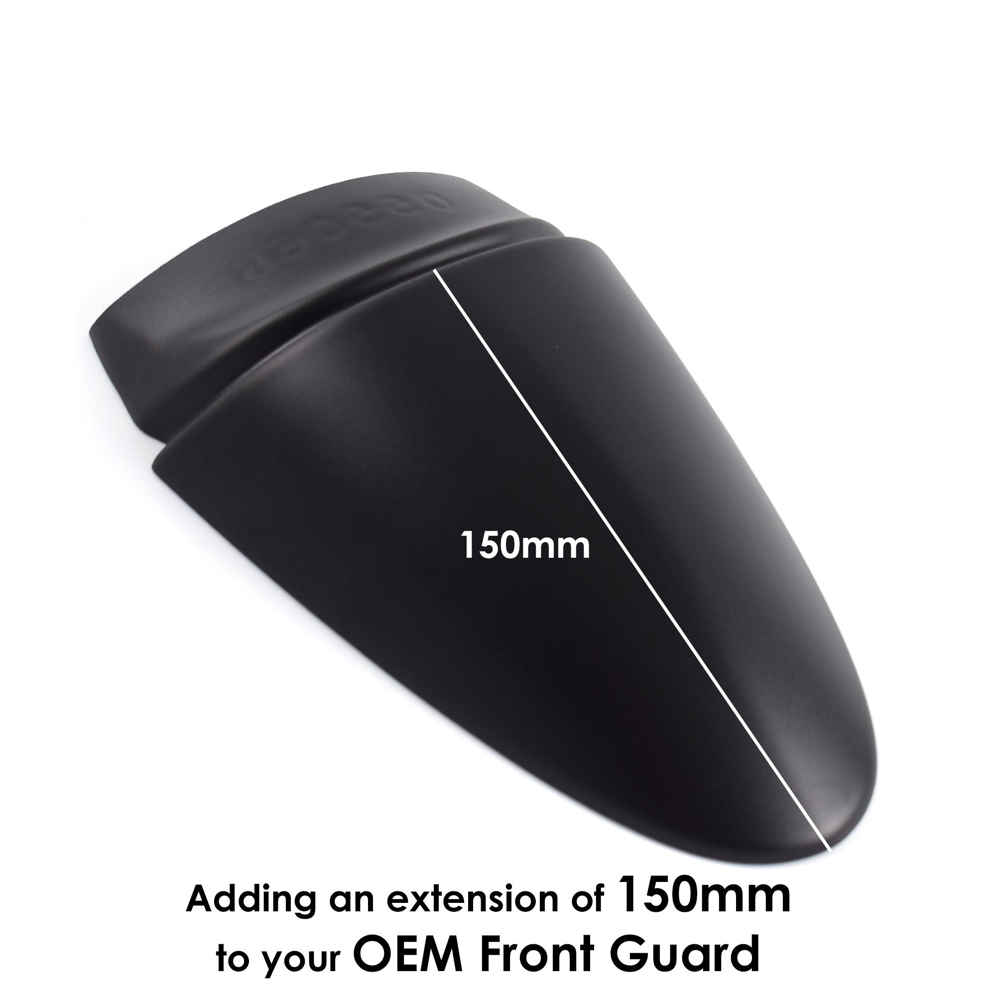 Pyramid Extenda Fenda | Matte Black | Ducati Scrambler Icon 2023>Current -  Shop name