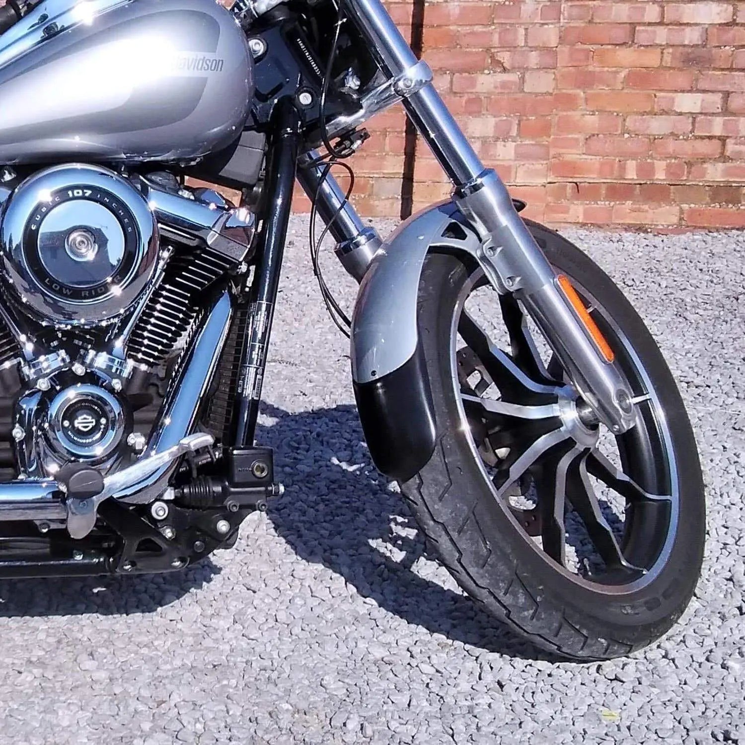 Pyramid Extenda Fenda | Matte Black | Harley Davidson Dyna Low Rider (FXDL) 2010>2017 - Shop name
