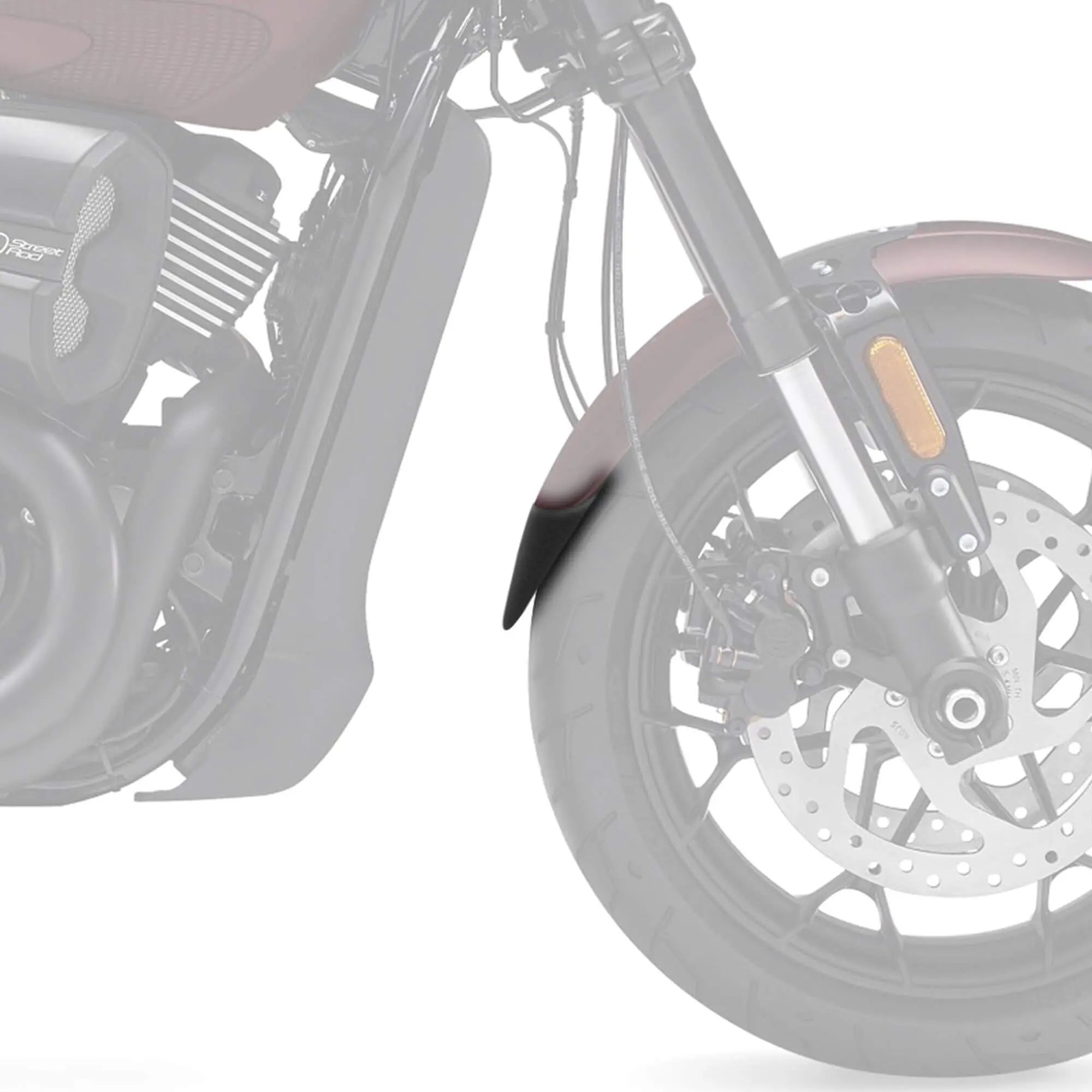 Pyramid Extenda Fenda | Matte Black | Harley Davidson Street Rod (VRSCR) 2017>Current - Shop name
