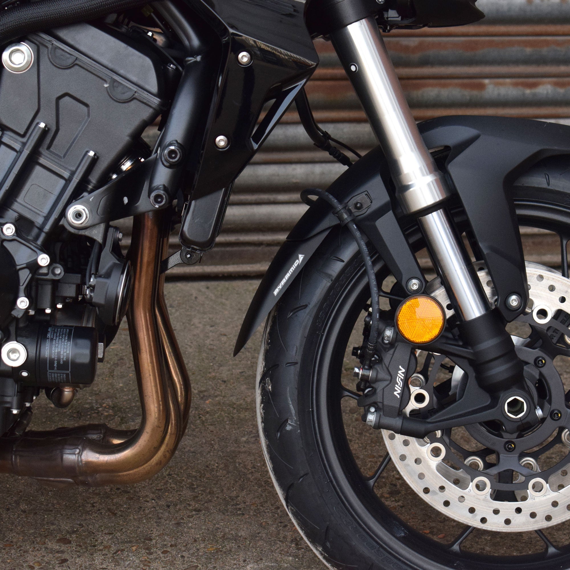 Pyramid Extenda Fenda | Matte Black | Honda CB1000 Hornet inc SP 2025>Current - Shop name