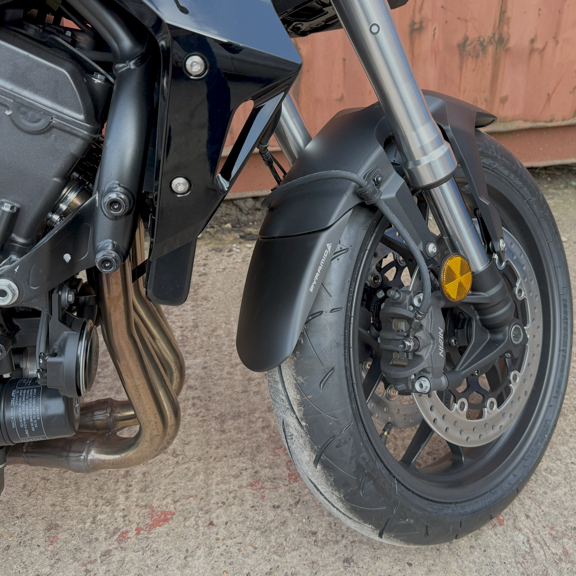 Pyramid Extenda Fenda | Matte Black | Honda CB1000 Hornet inc SP 2025>Current - Shop name