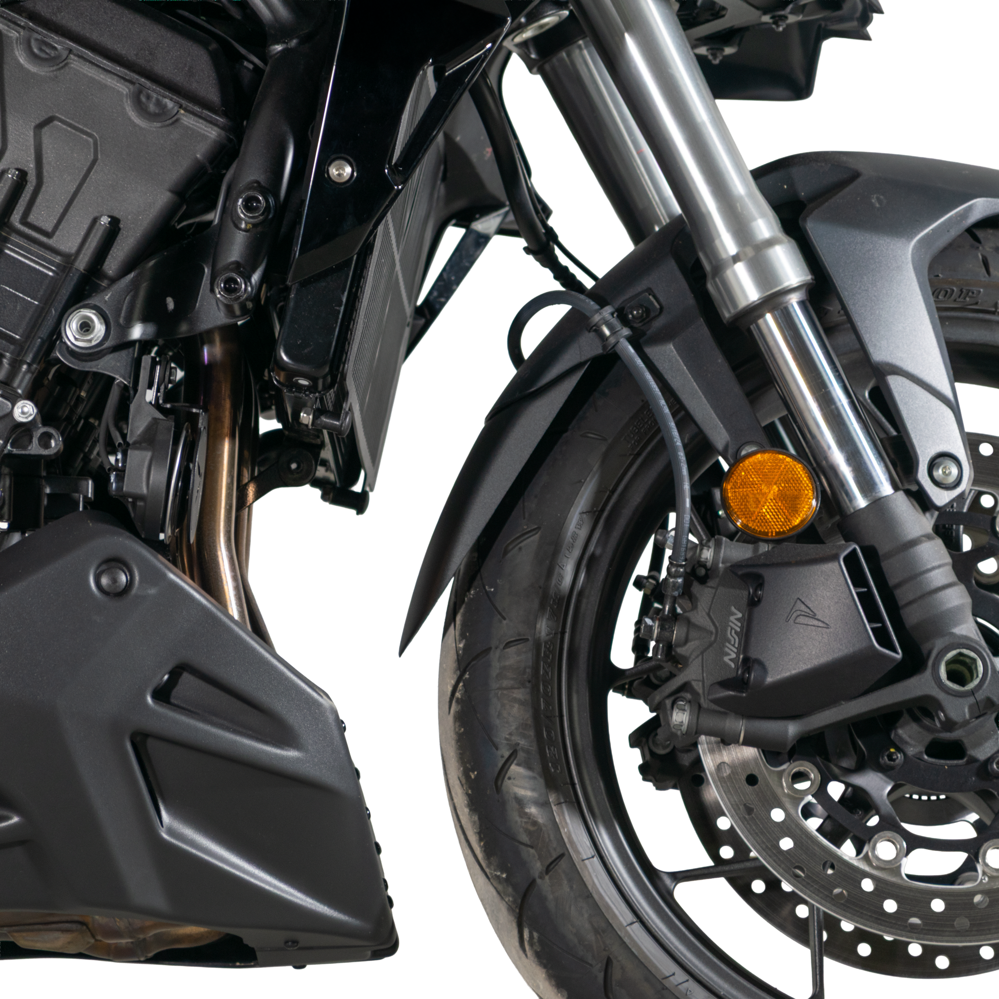 Pyramid Extenda Fenda | Matte Black | Honda CB1000 Hornet inc SP 2025>Current - Shop name