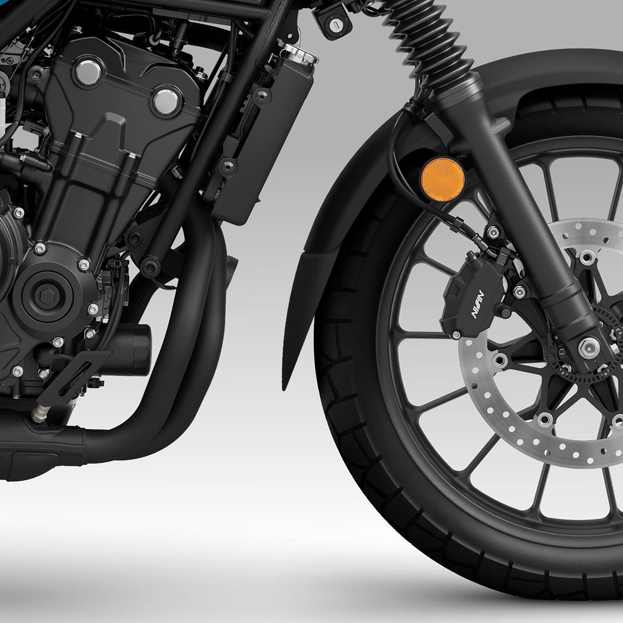 Pyramid Extenda Fenda | Matte Black | Honda CL 500 2023>Current - Shop name