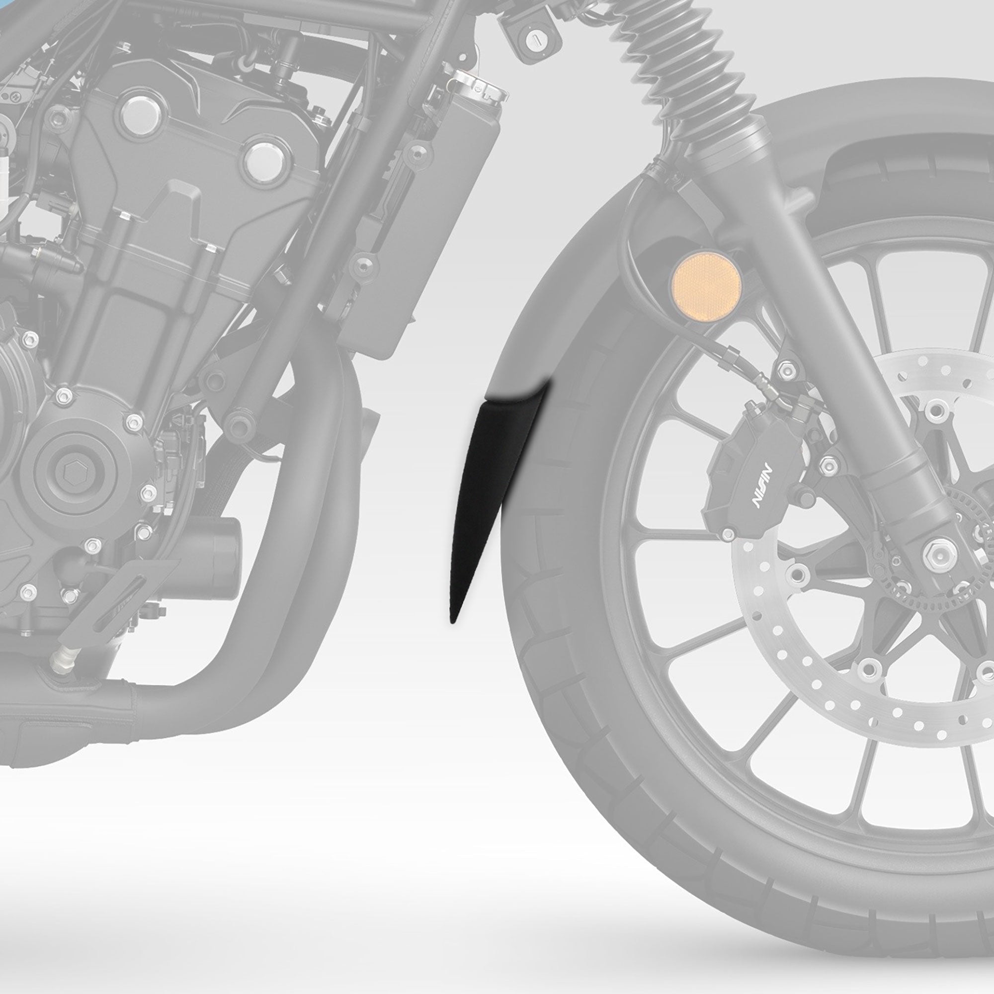 Pyramid Extenda Fenda | Matte Black | Honda CL 500 2023>Current - Shop name