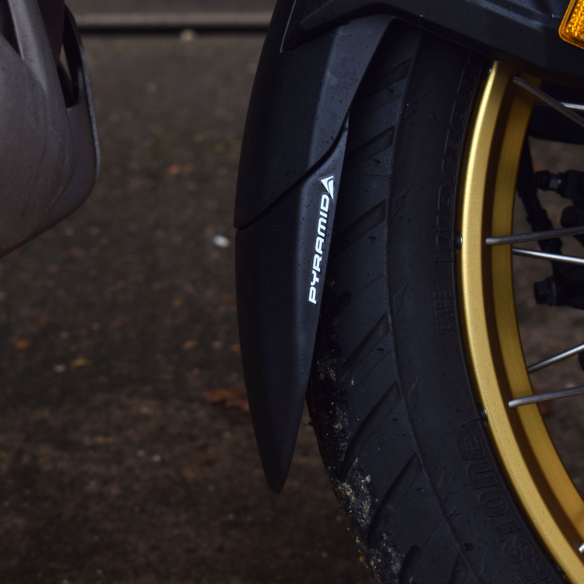 Pyramid Extenda Fenda | Matte Black | Honda CRF 1100L Africa Twin Adventure Sports 2024>Current -  Shop name