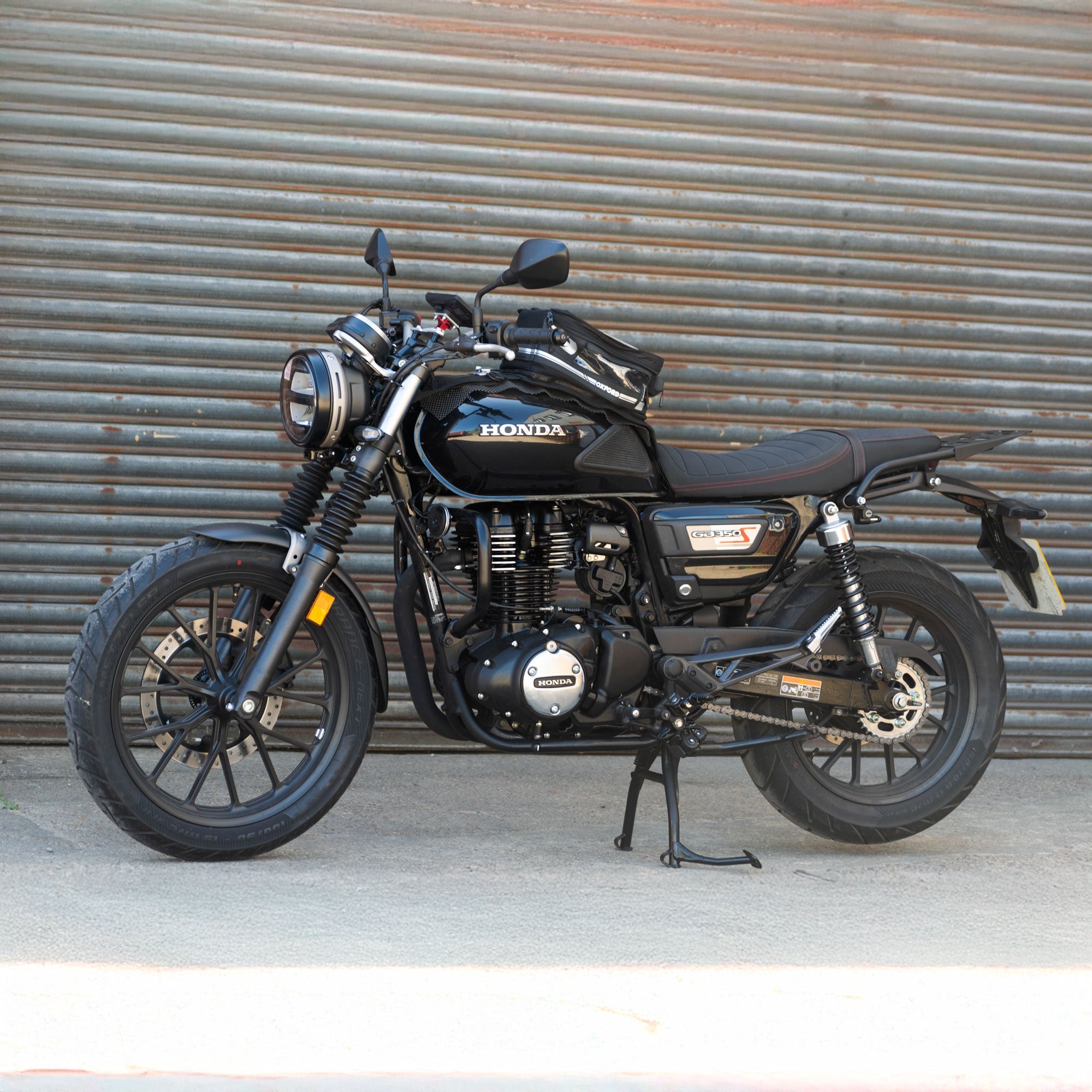 Pyramid Extenda Fenda | Matte Black | Honda GB350S 2025>Current - Shop name