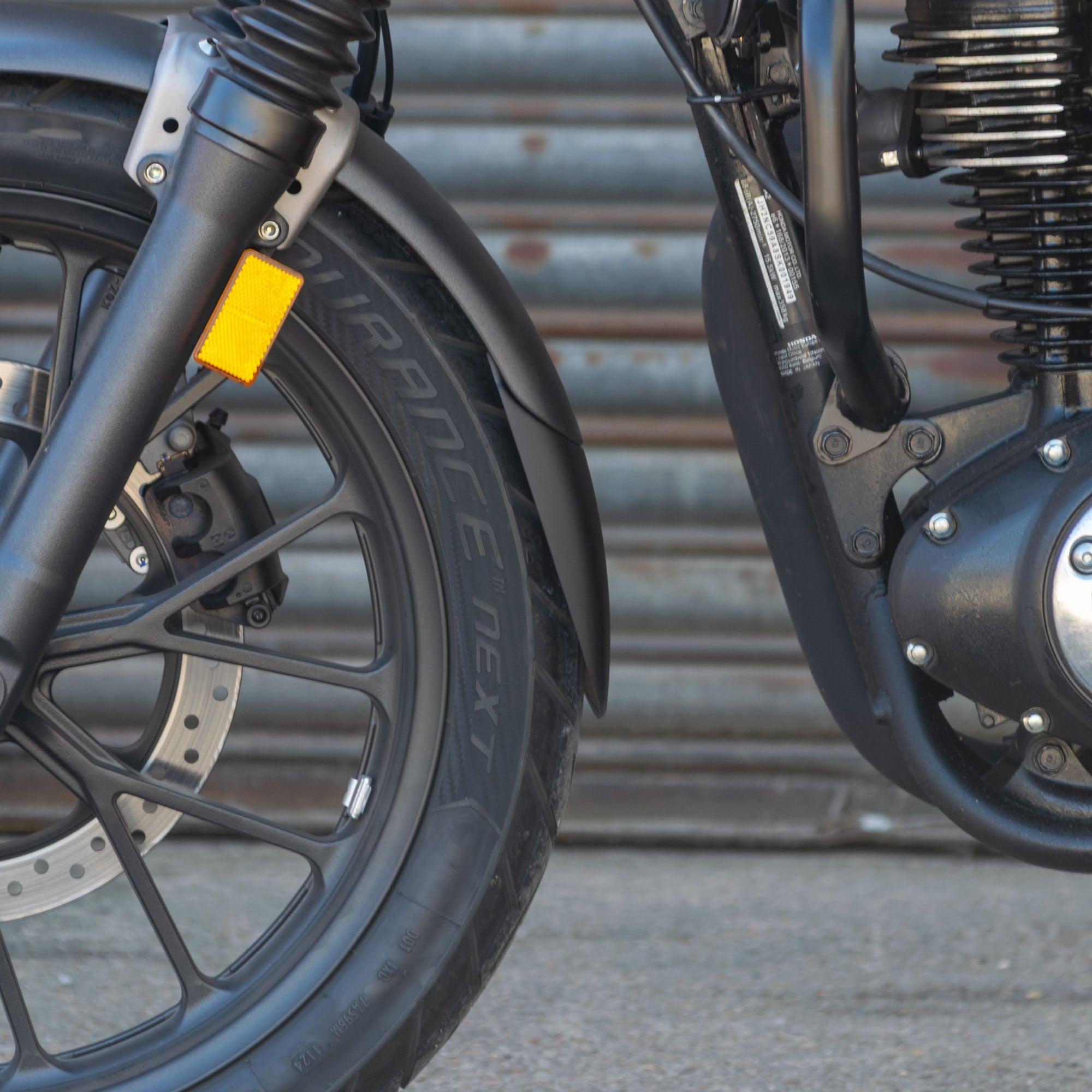 Pyramid Extenda Fenda | Matte Black | Honda GB350S 2025>Current - Shop name