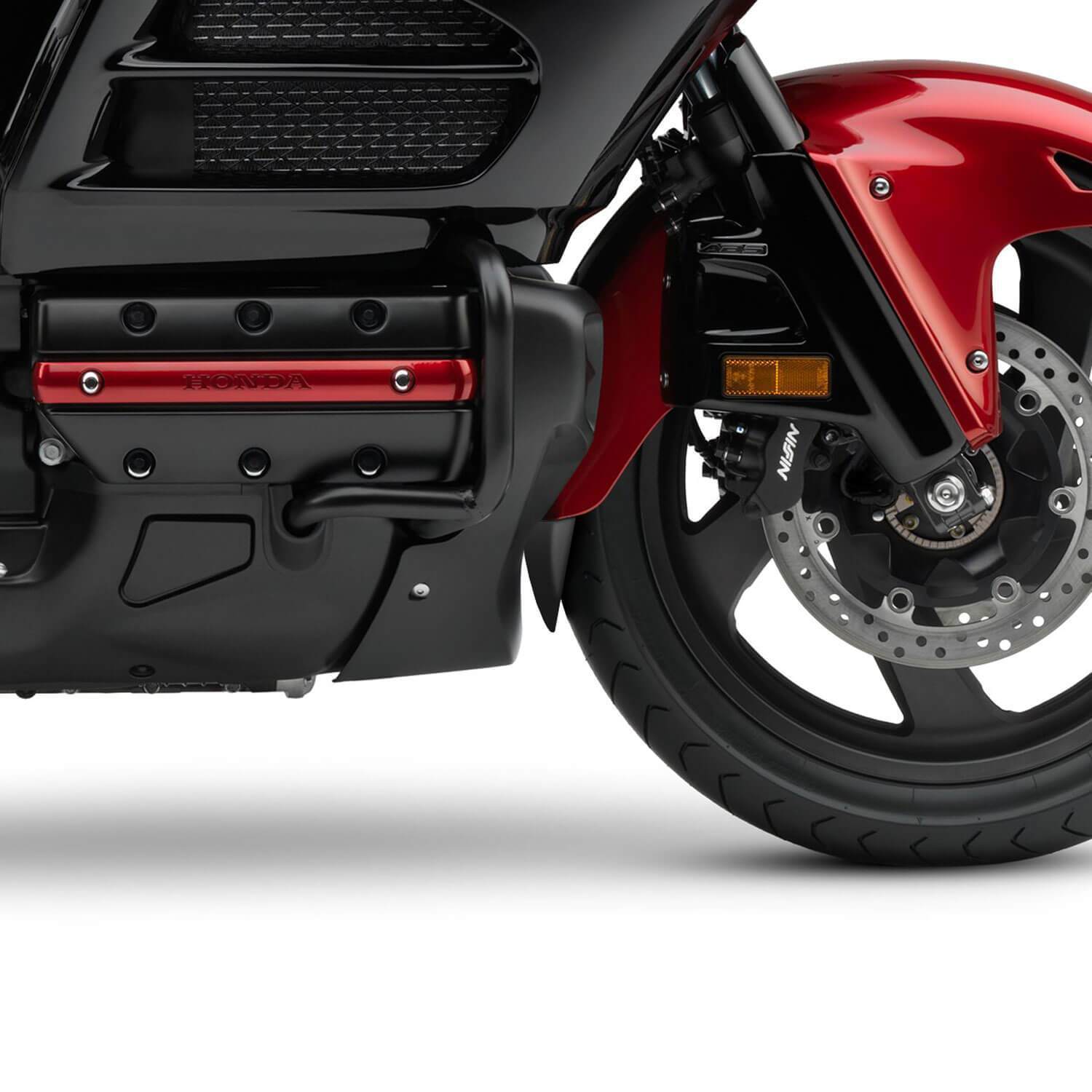 Pyramid Extenda Fenda | Matte Black | Honda Gold Wing 2007>2013 - Shop name