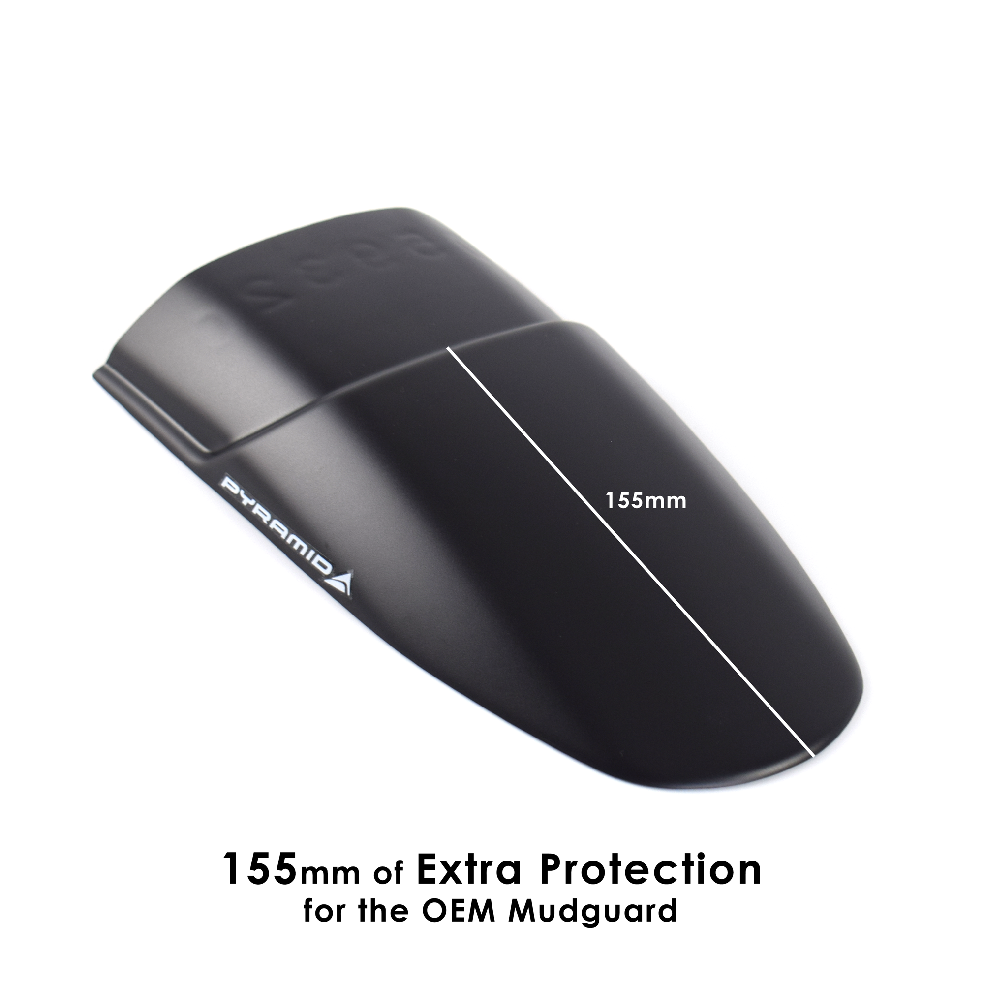 Pyramid Extenda Fenda | Matte Black | KTM 890 SMT 2023> - Shop name