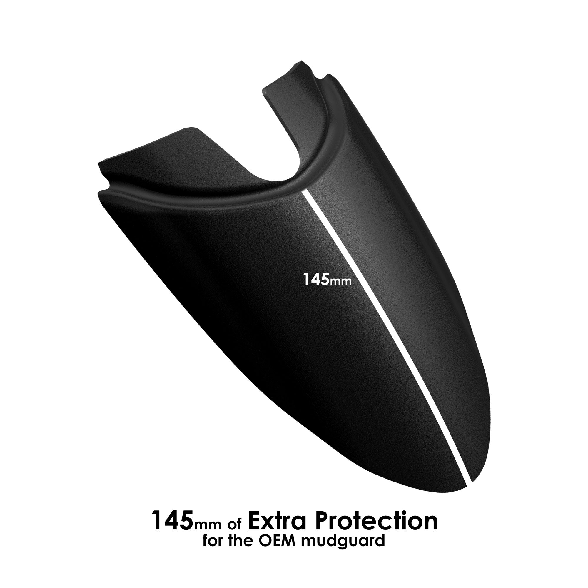 Pyramid Extenda Fenda | Matte Black | Moto Guzzi V100 Mandello S 2022>Current - Shop name