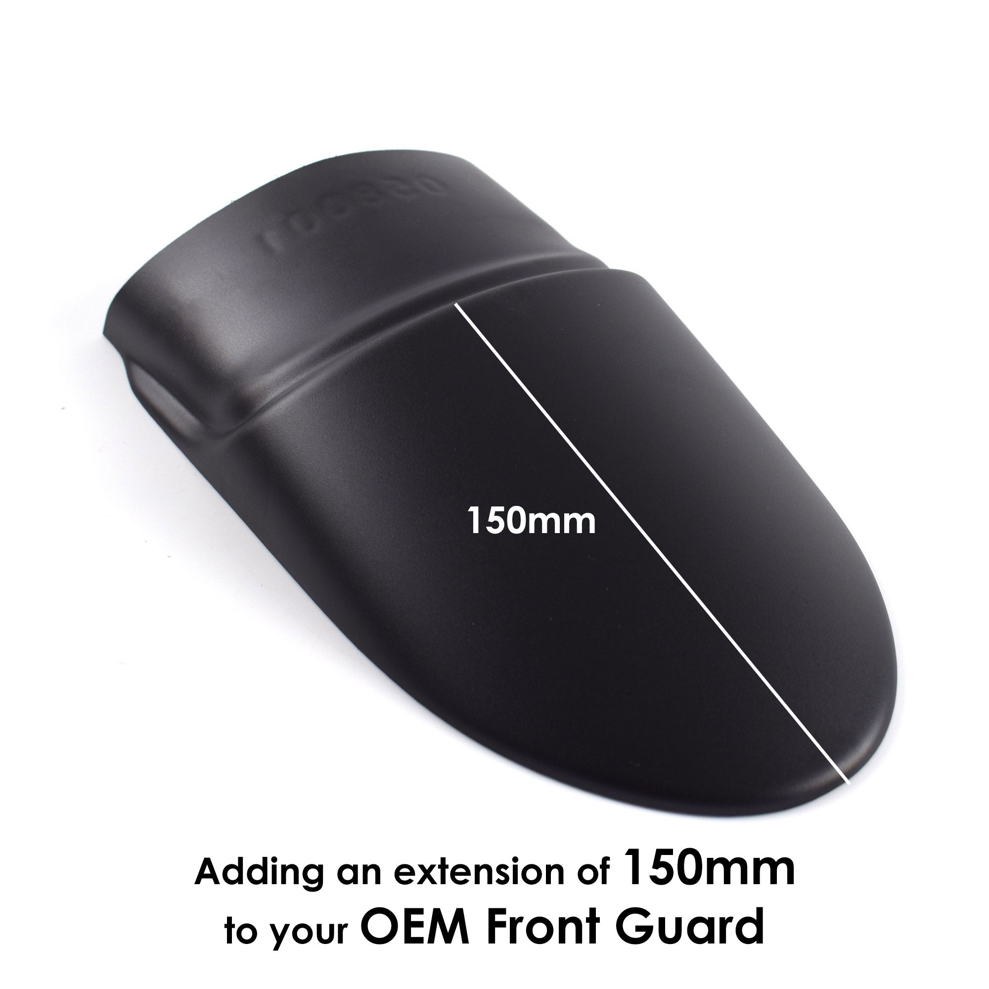 Pyramid Extenda Fenda | Matte Black | Moto Guzzi V85 TT 2019>Current - Shop name