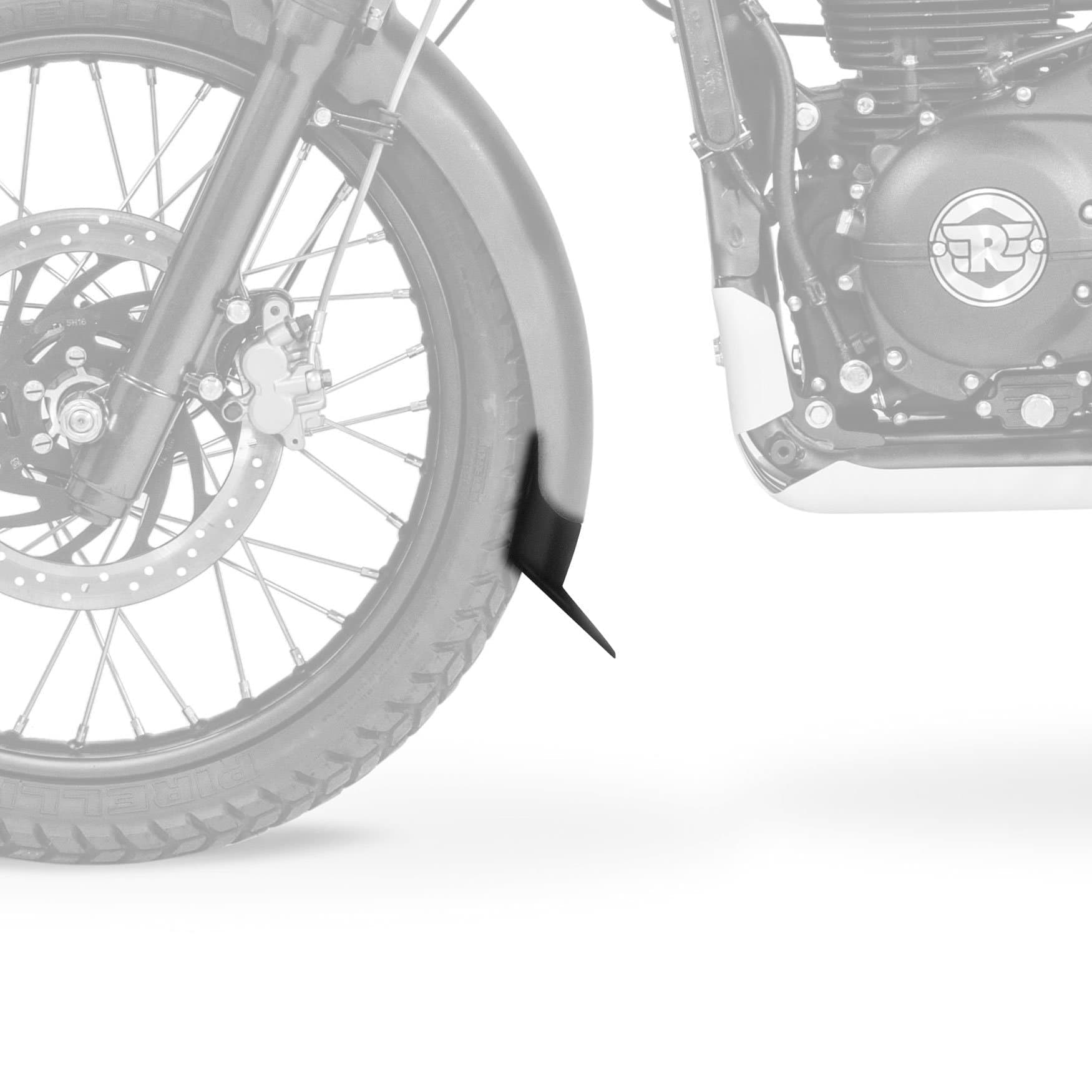 Pyramid Extenda Fenda | Matte Black | Royal Enfield Himalayan 410 2018>2024 - Shop name