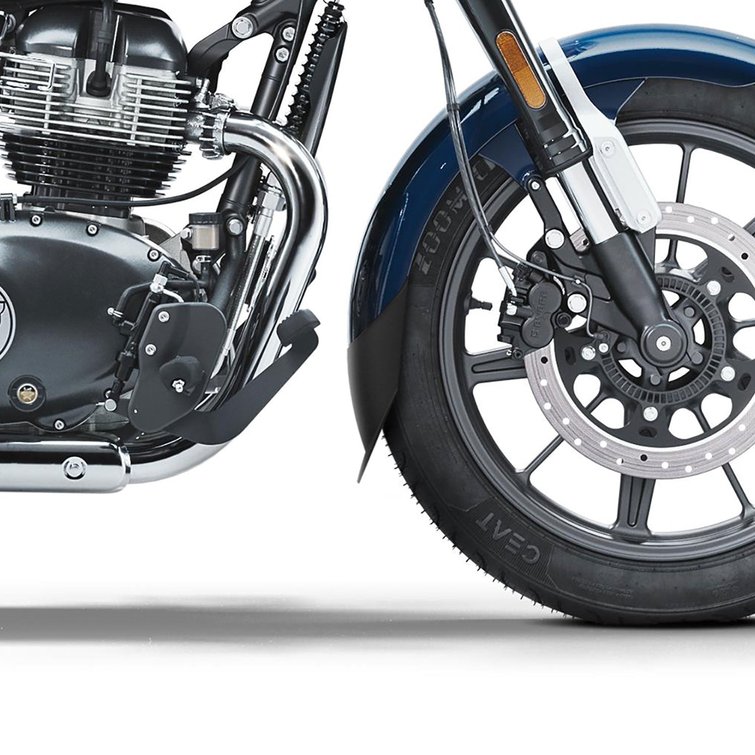 Pyramid Extenda Fenda | Matte Black | Royal Enfield Super Meteor 650 2023>Current - Shop name